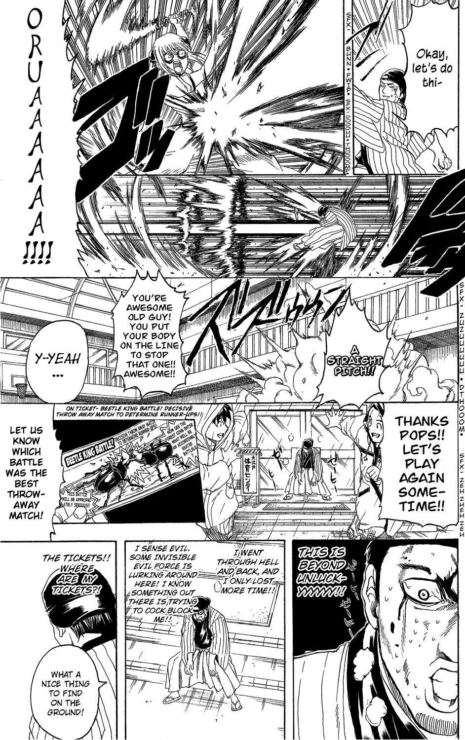 Halaman dari Gintama Chapter 313