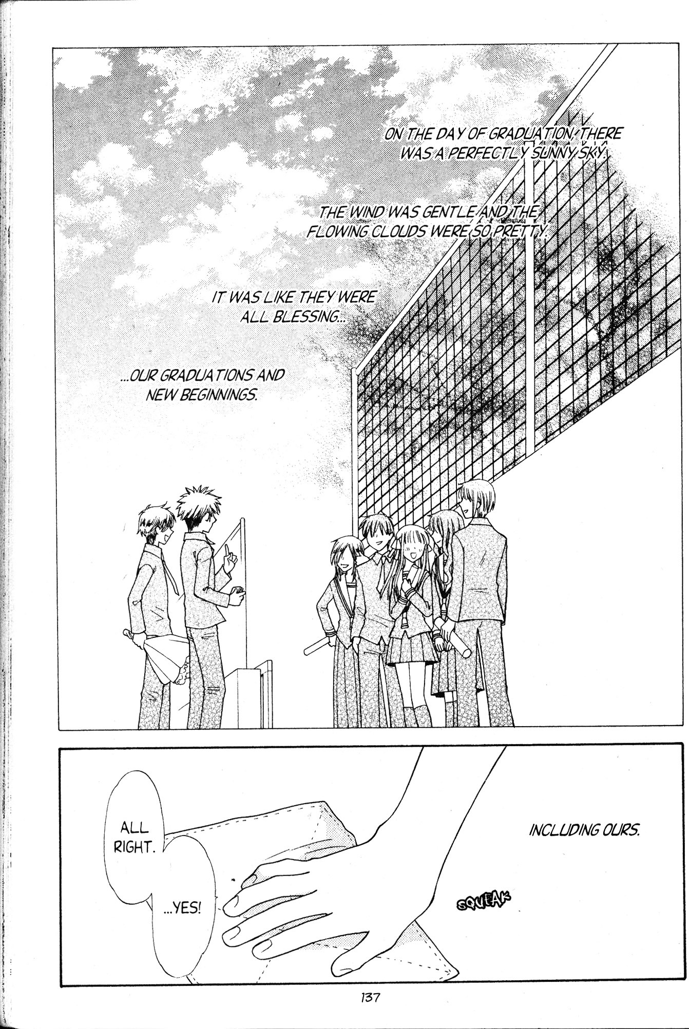 Halaman dari Fruits Basket Chapter 136