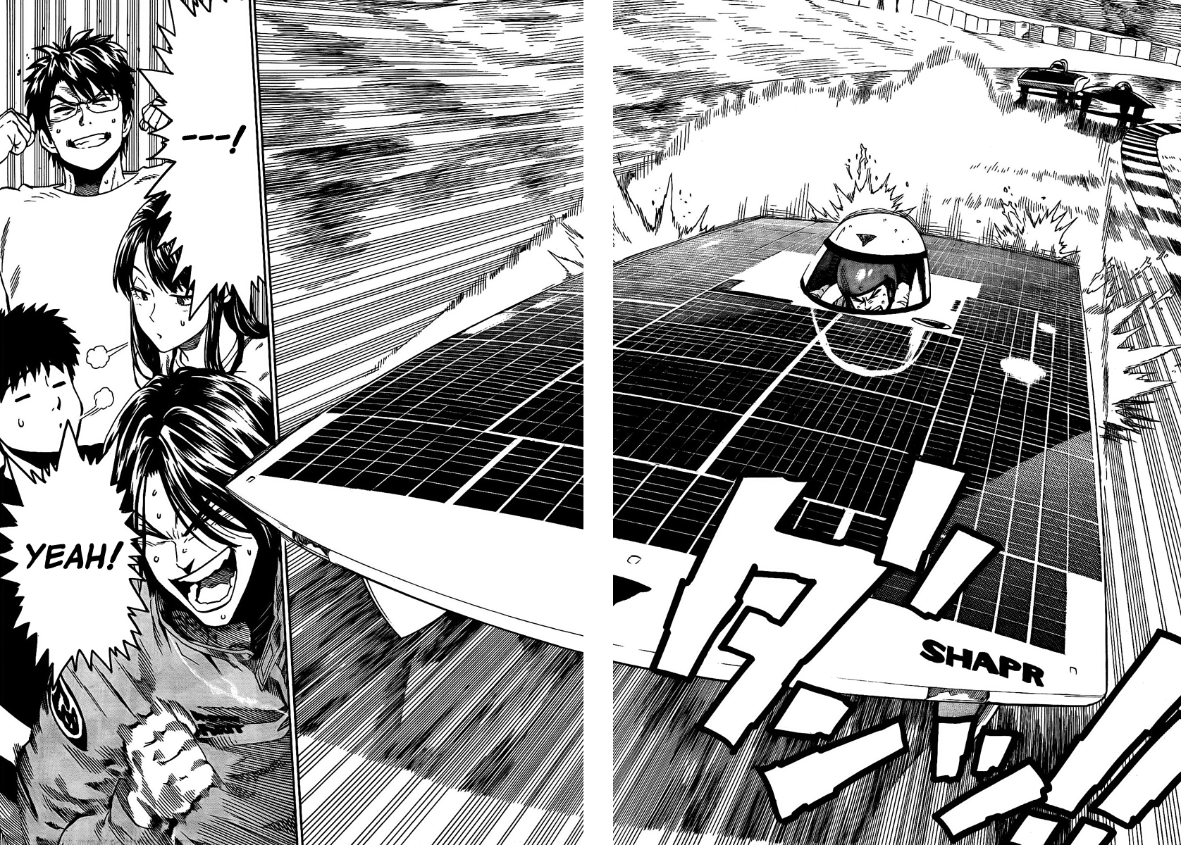 Halaman dari Donten Prism Solar Car Chapter 7
