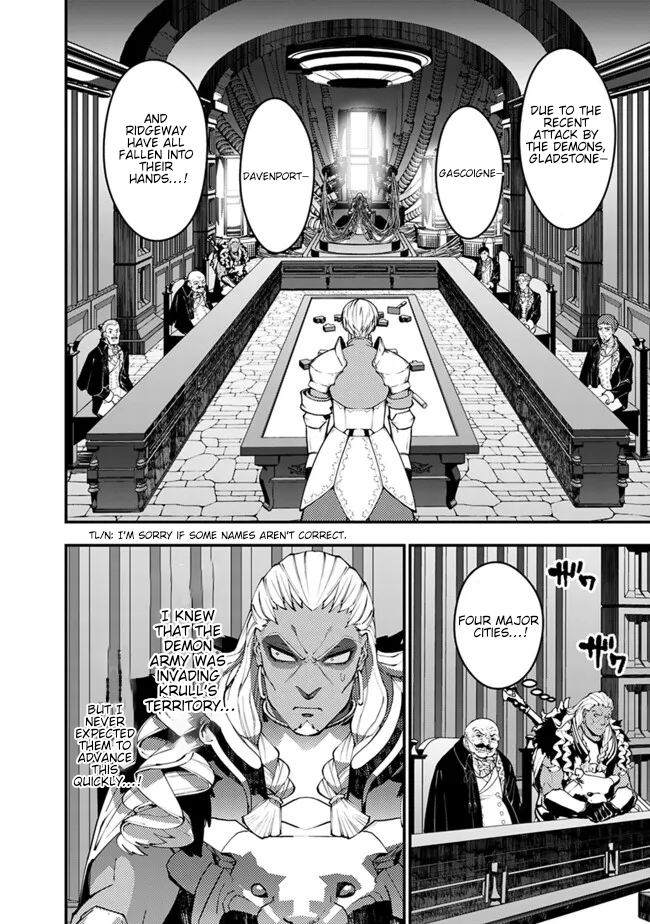 Halaman dari Fukushuu o Koinegau Saikyou Yuusha wa, Yami no Chikara de Senmetsu Musou Suru Chapter 104