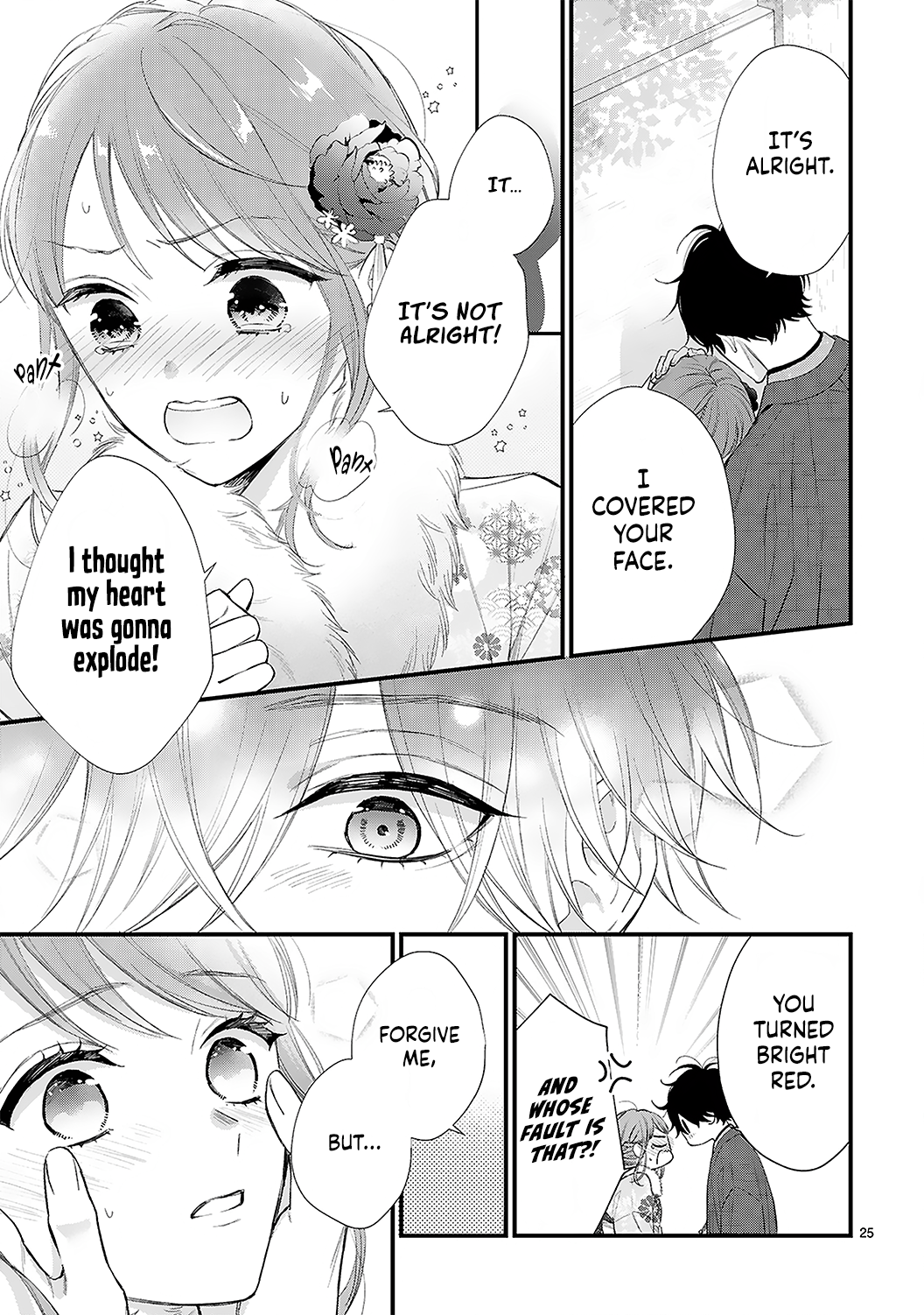 Halaman dari Kurosaki-san no Ichizuna Ai ga Tomaranai Chapter 11.2
