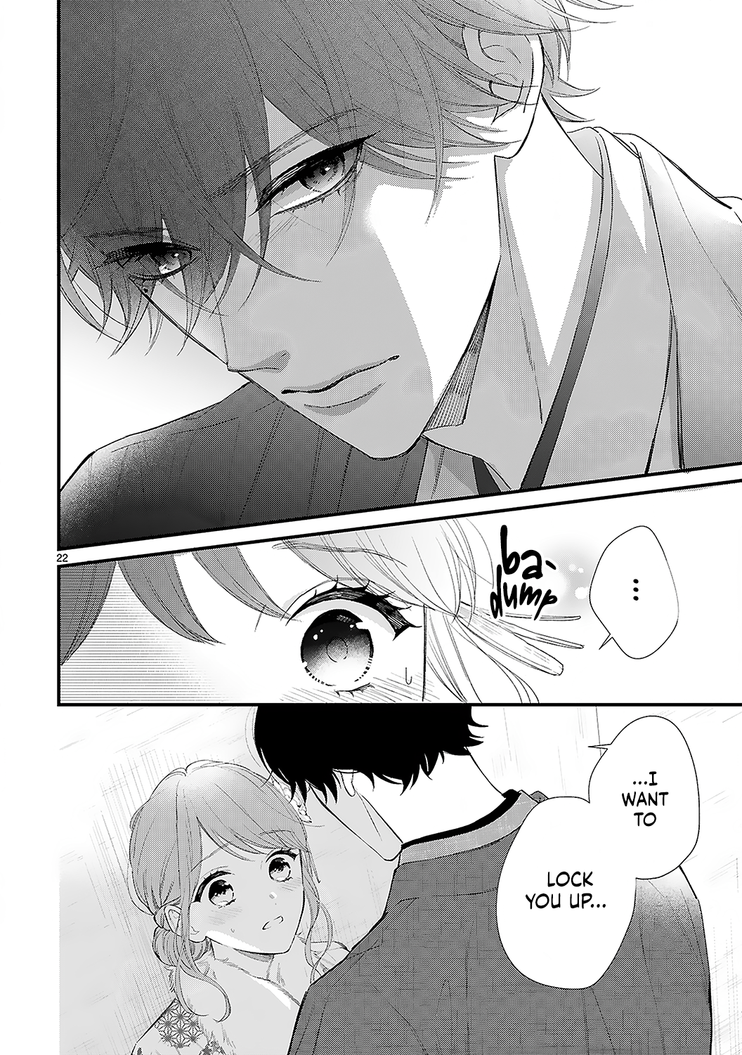 Halaman dari Kurosaki-san no Ichizuna Ai ga Tomaranai Chapter 11.2
