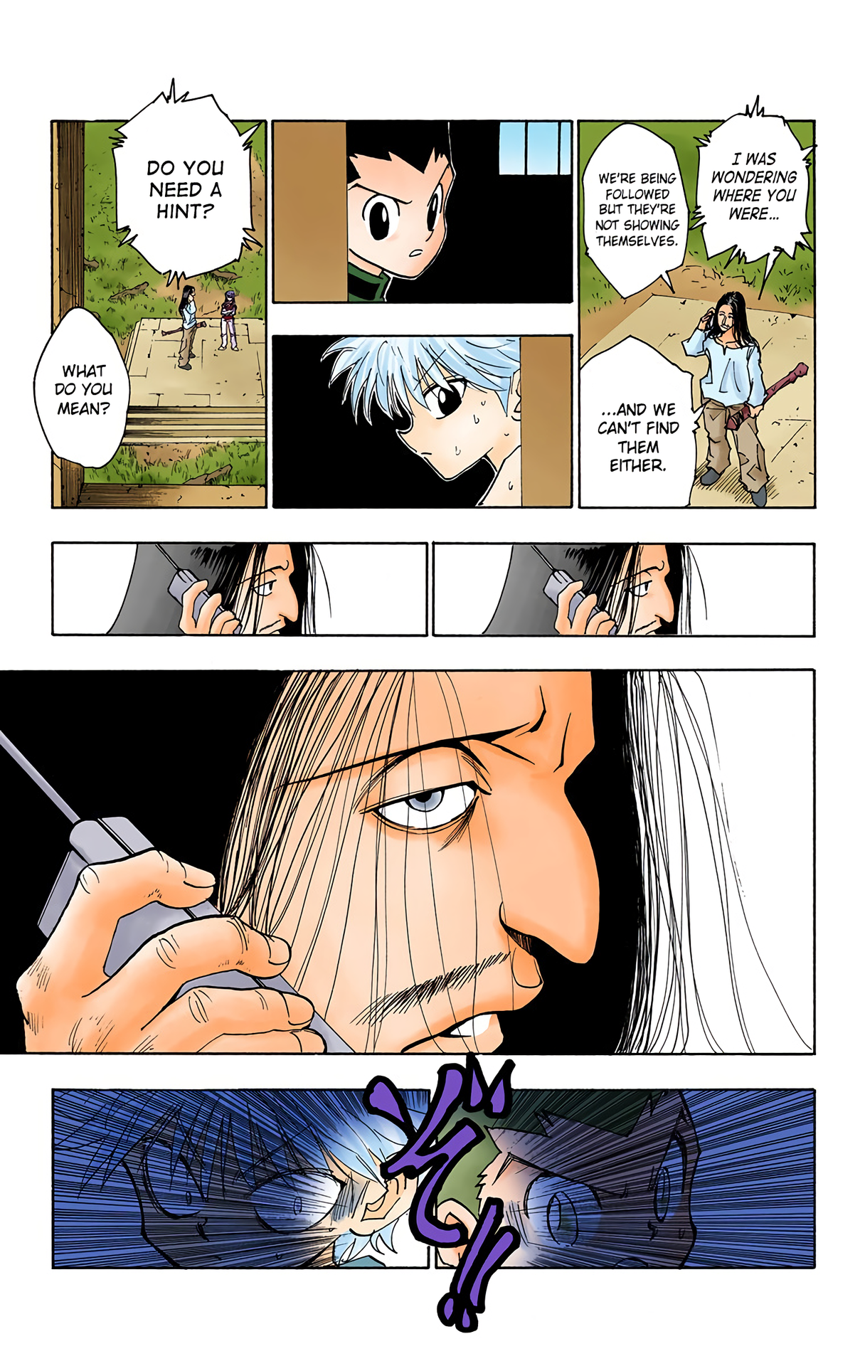 Halaman dari HUNTER x HUNTER (Official Colored) Chapter 90