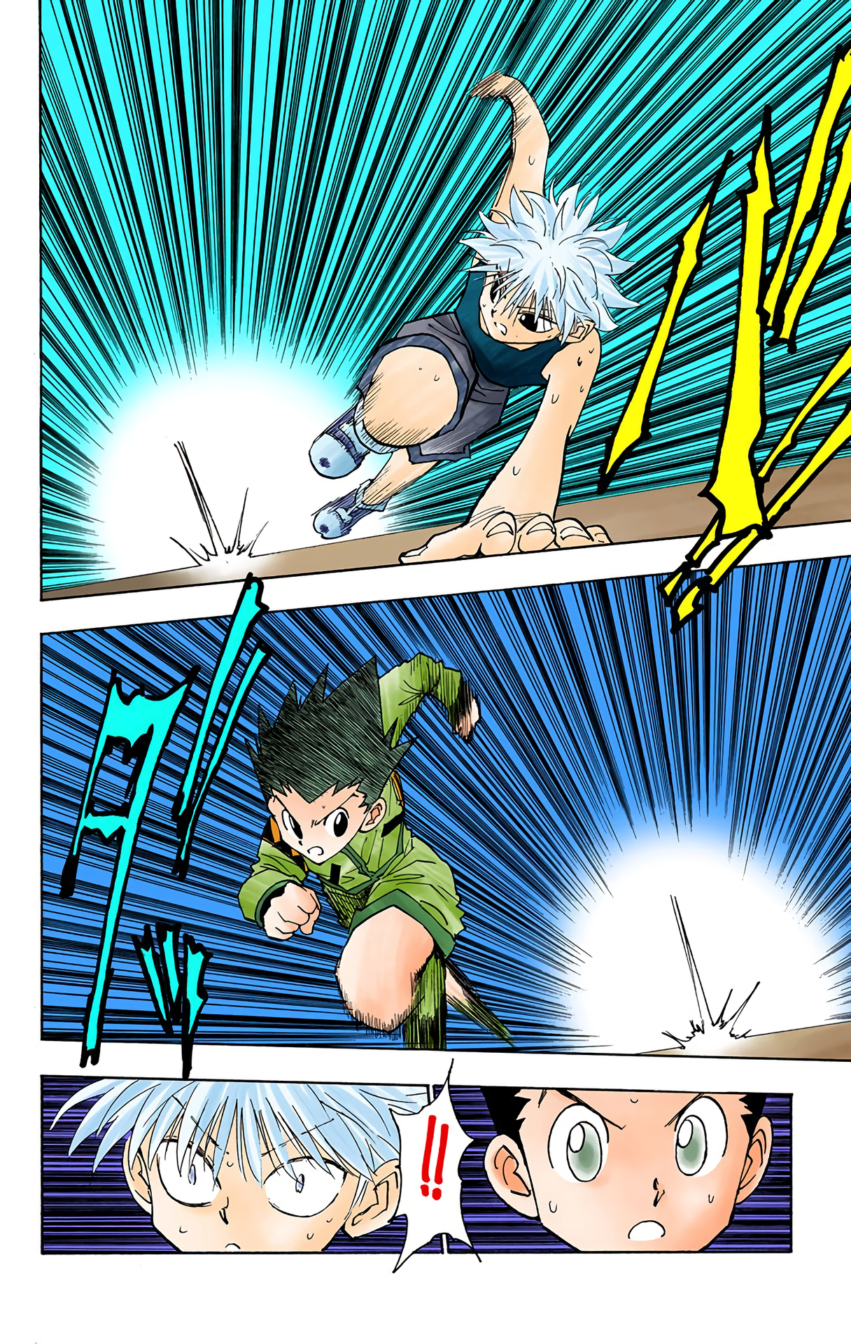 Halaman dari HUNTER x HUNTER (Official Colored) Chapter 90