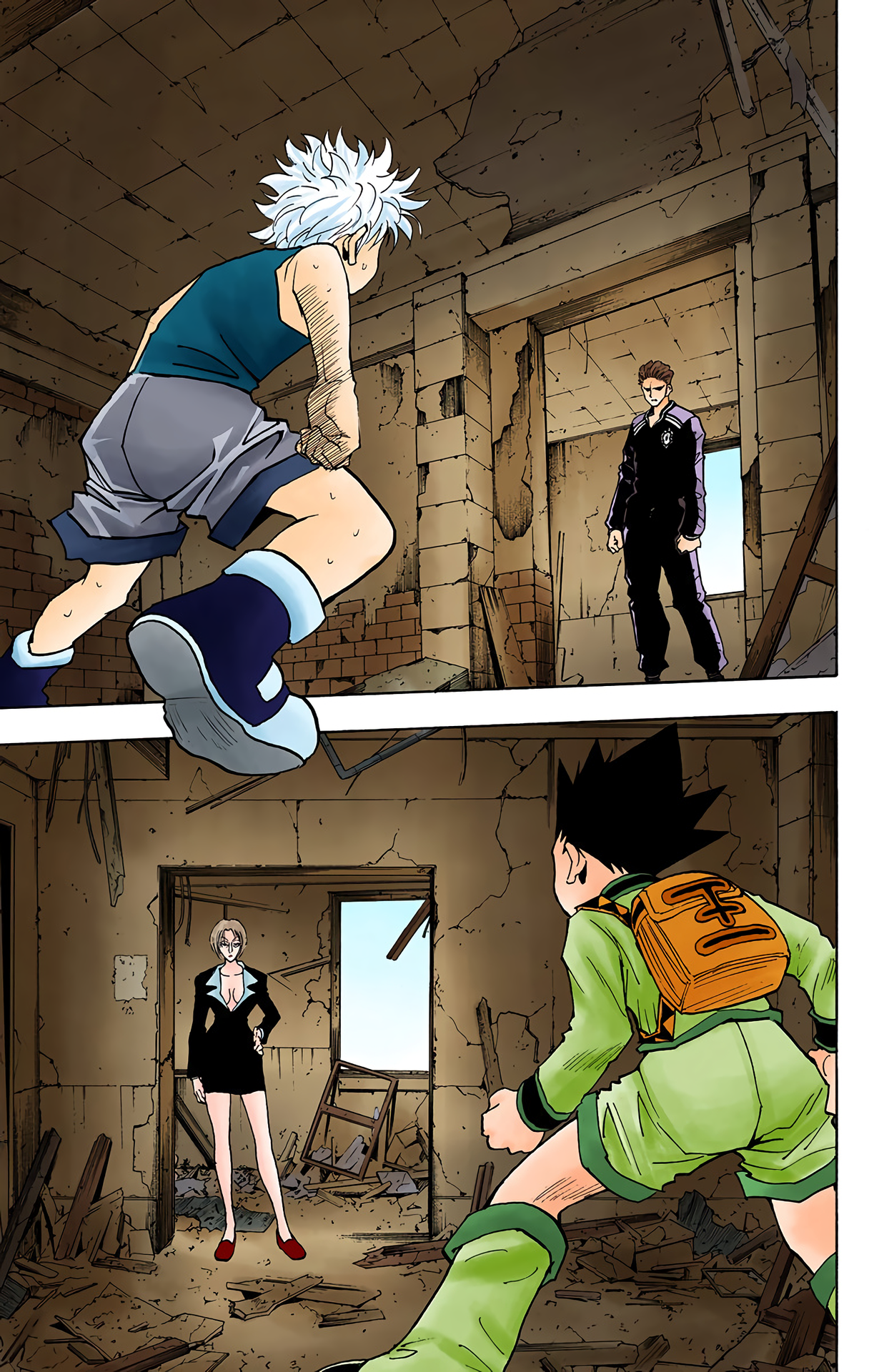 Halaman dari HUNTER x HUNTER (Official Colored) Chapter 90