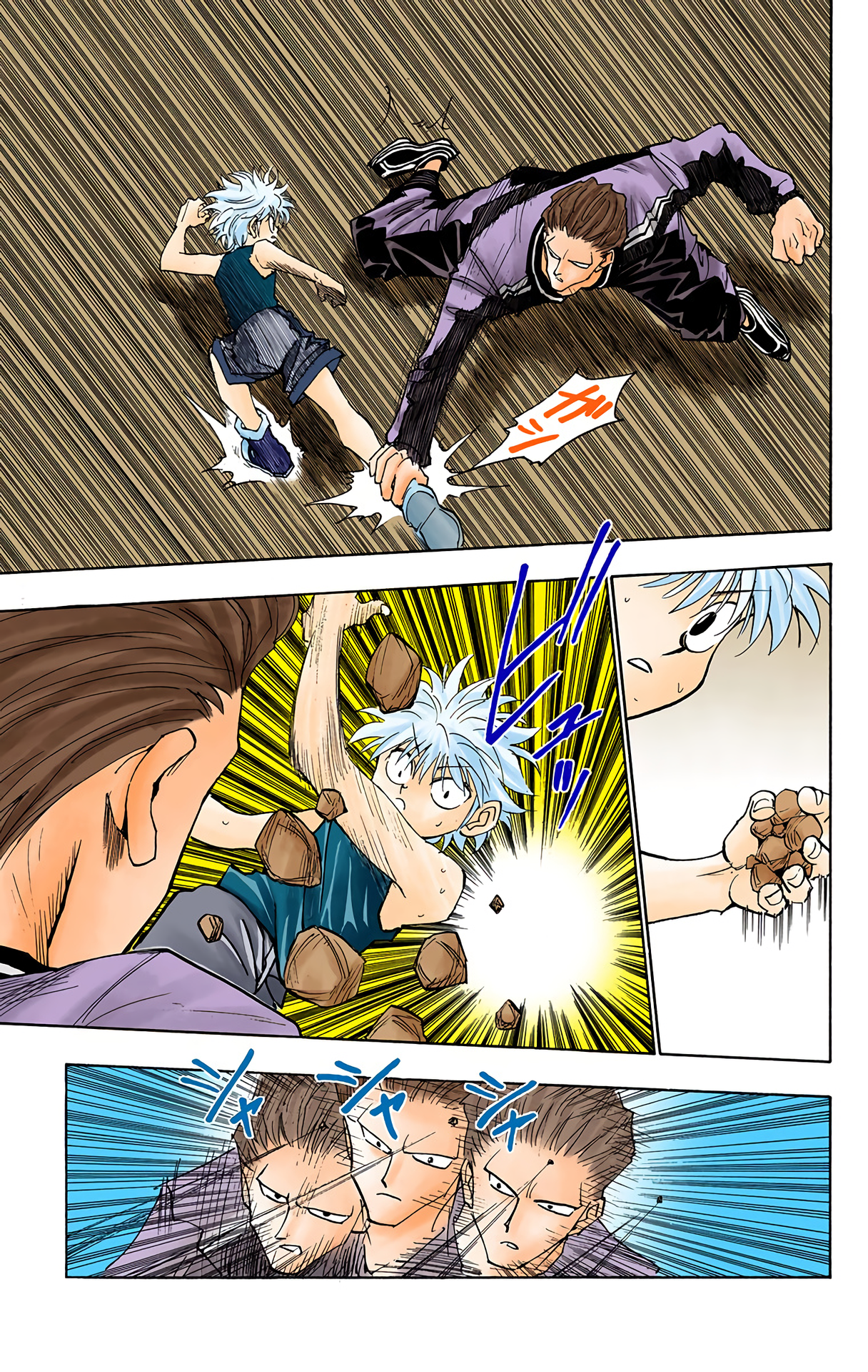 Halaman dari HUNTER x HUNTER (Official Colored) Chapter 90