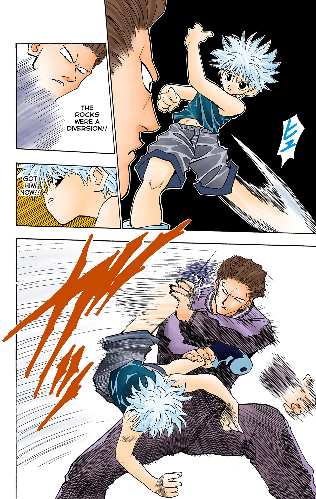 Halaman dari HUNTER x HUNTER (Official Colored) Chapter 90