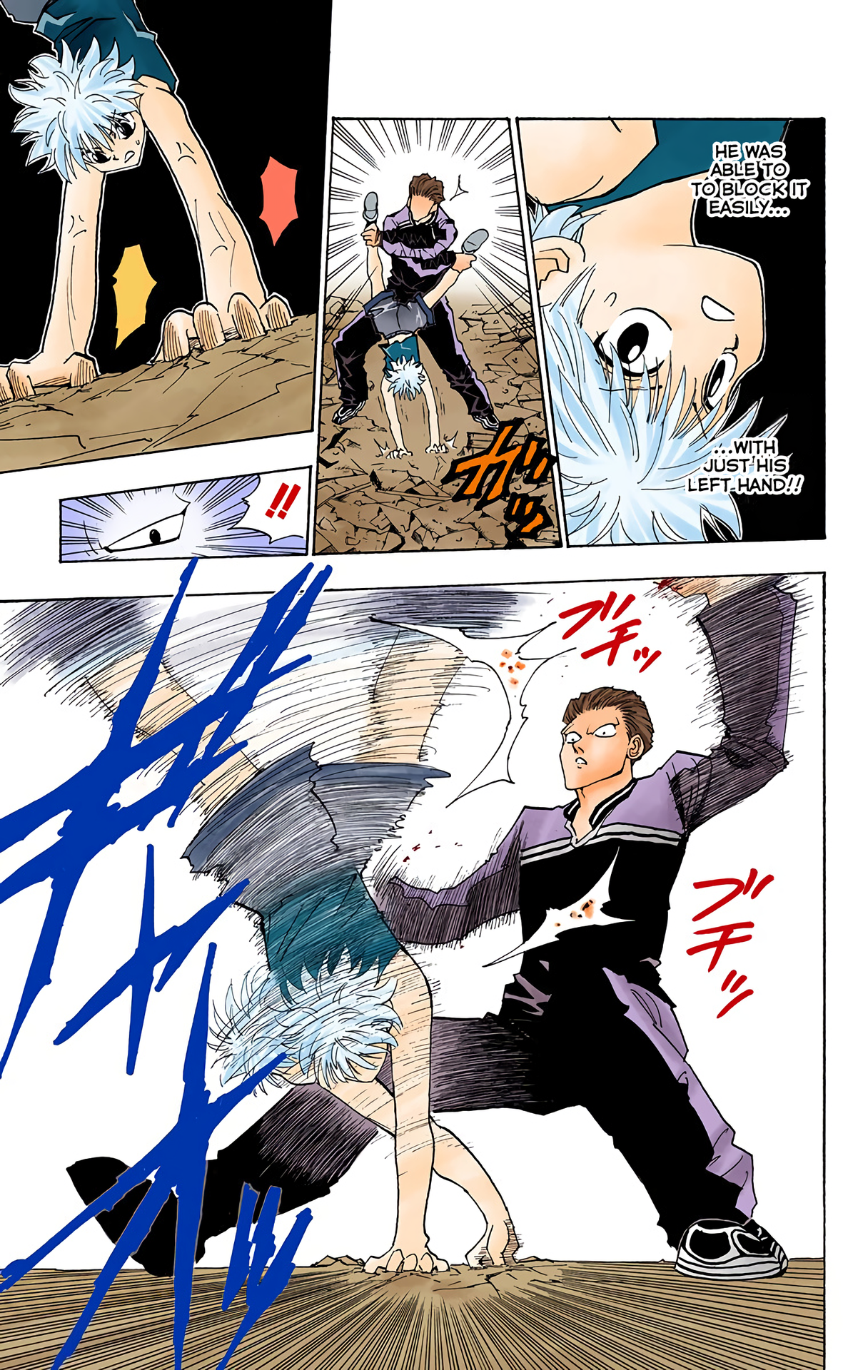 Halaman dari HUNTER x HUNTER (Official Colored) Chapter 90
