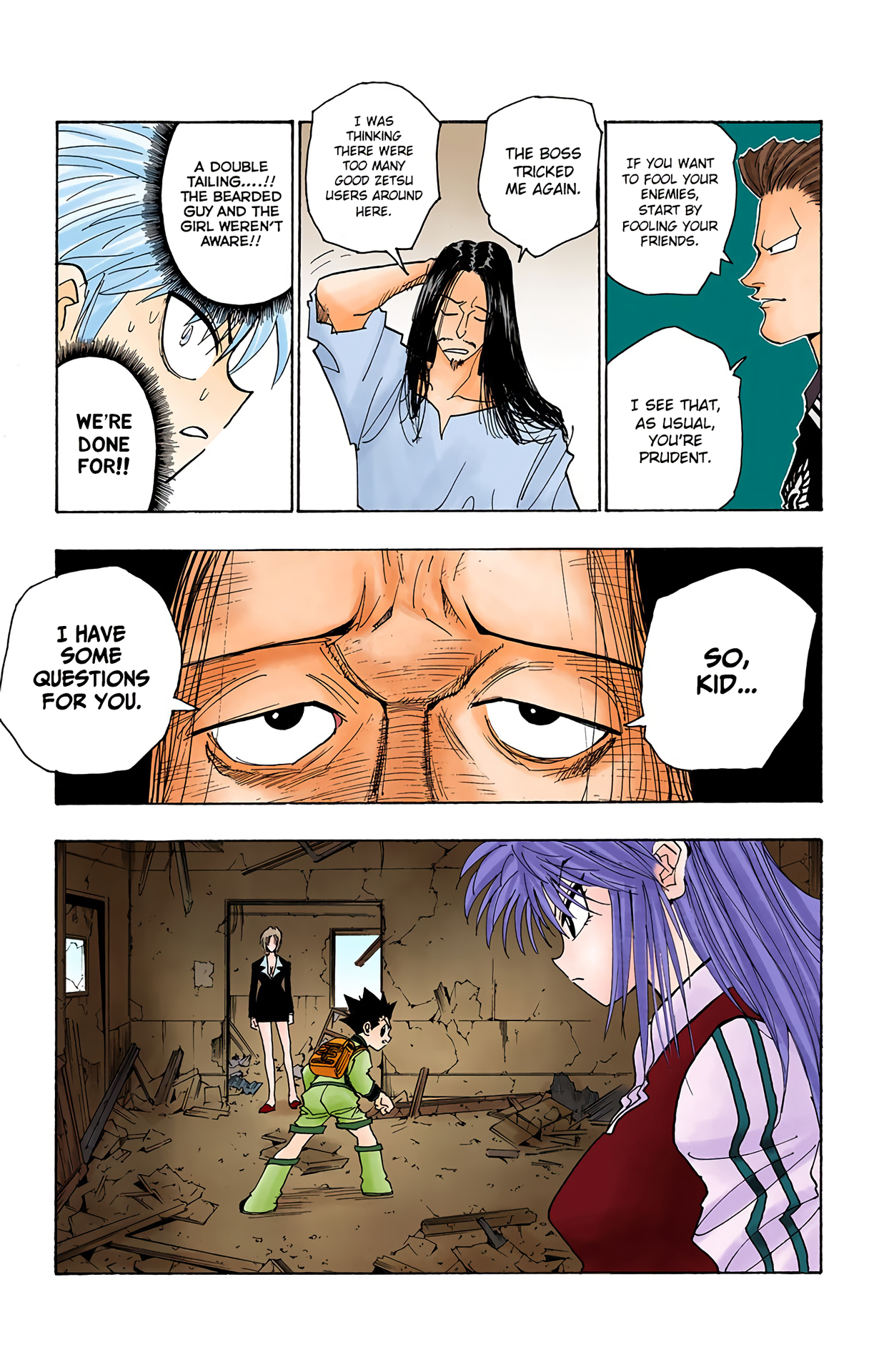Halaman dari HUNTER x HUNTER (Official Colored) Chapter 90