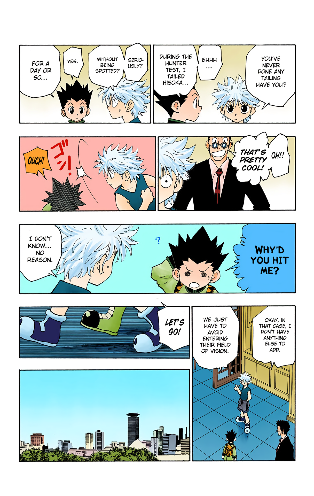 Halaman dari HUNTER x HUNTER (Official Colored) Chapter 90