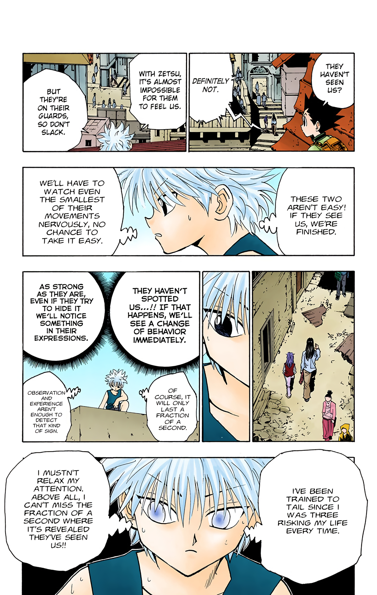 Halaman dari HUNTER x HUNTER (Official Colored) Chapter 90