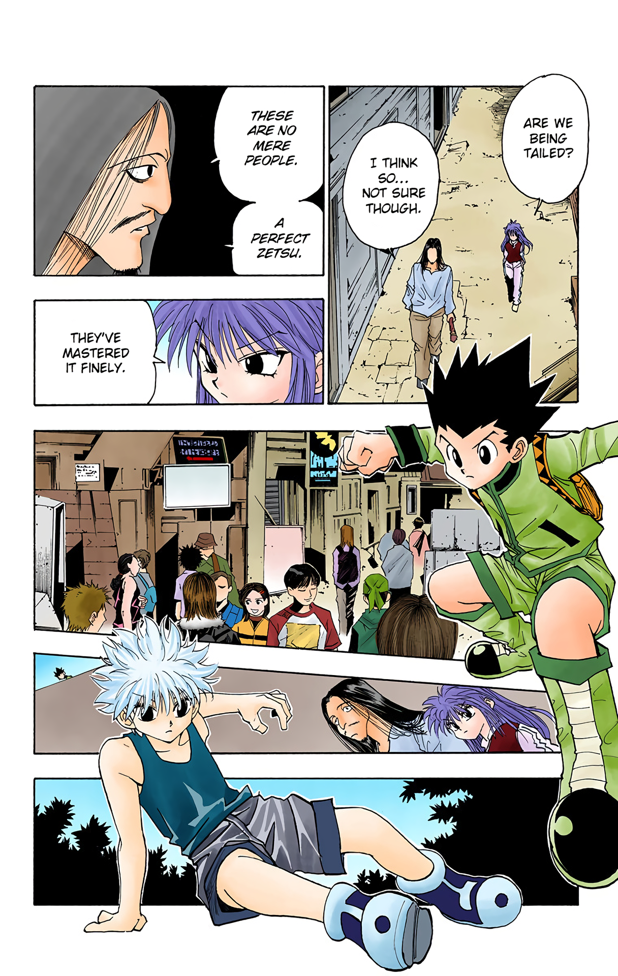 Halaman dari HUNTER x HUNTER (Official Colored) Chapter 90