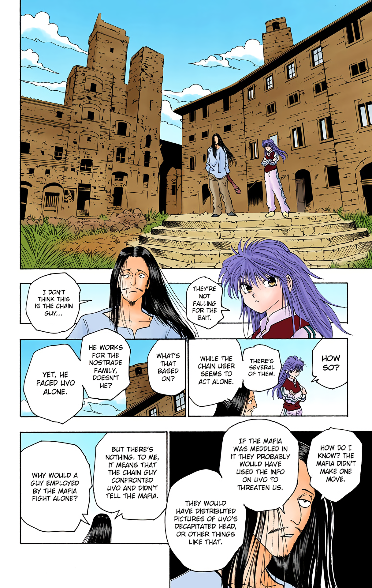 Halaman dari HUNTER x HUNTER (Official Colored) Chapter 90