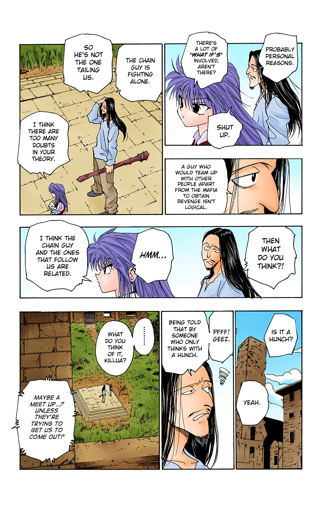 Halaman dari HUNTER x HUNTER (Official Colored) Chapter 90