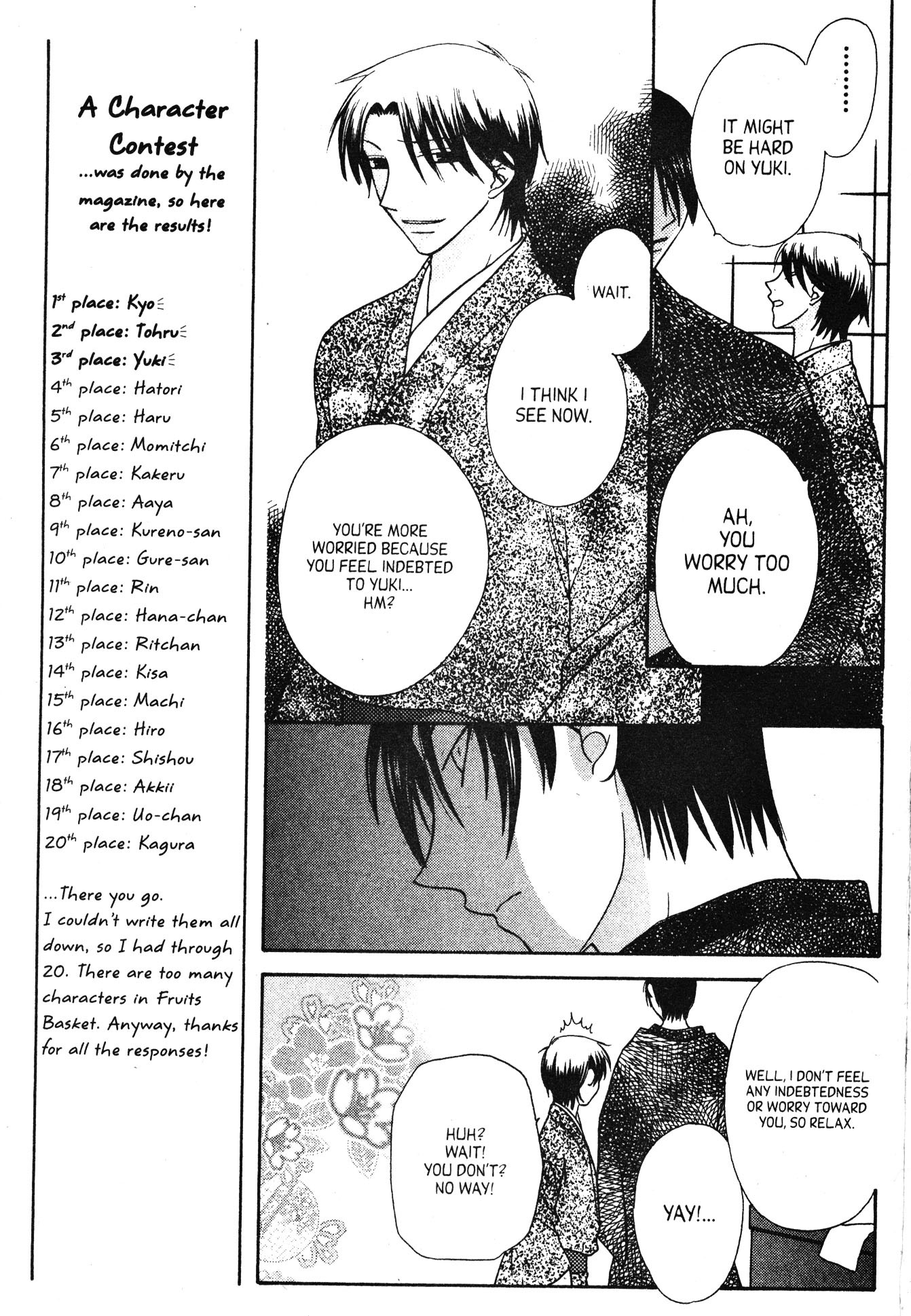Halaman dari Fruits Basket Chapter 95