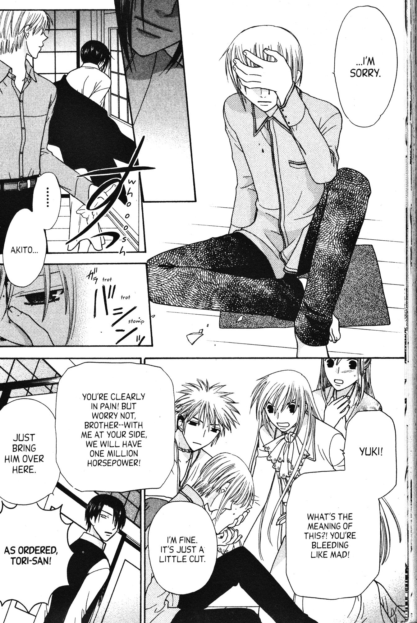 Halaman dari Fruits Basket Chapter 95