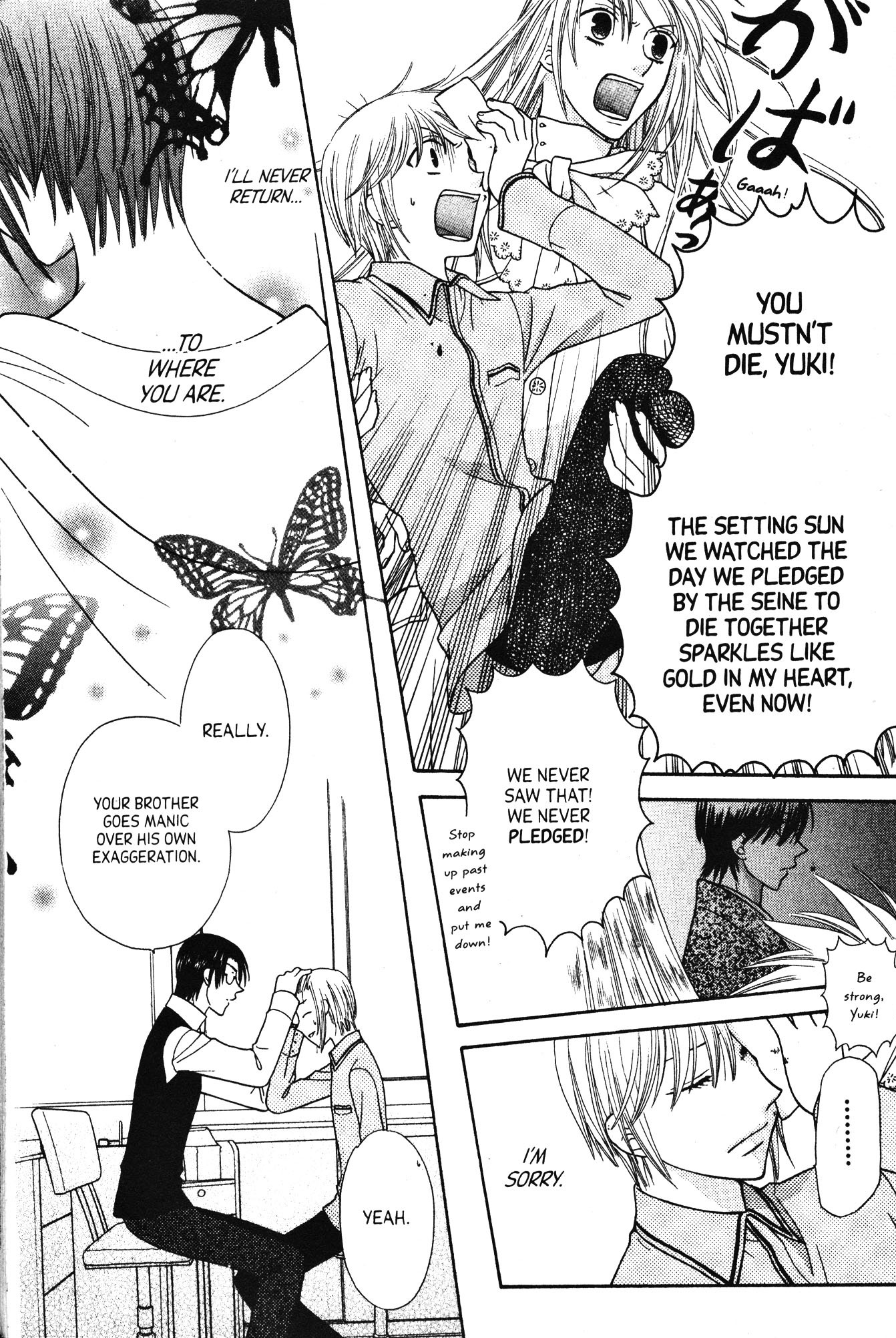 Halaman dari Fruits Basket Chapter 95