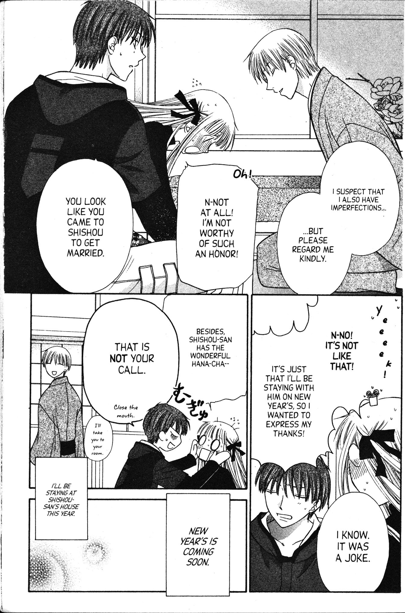 Halaman dari Fruits Basket Chapter 95