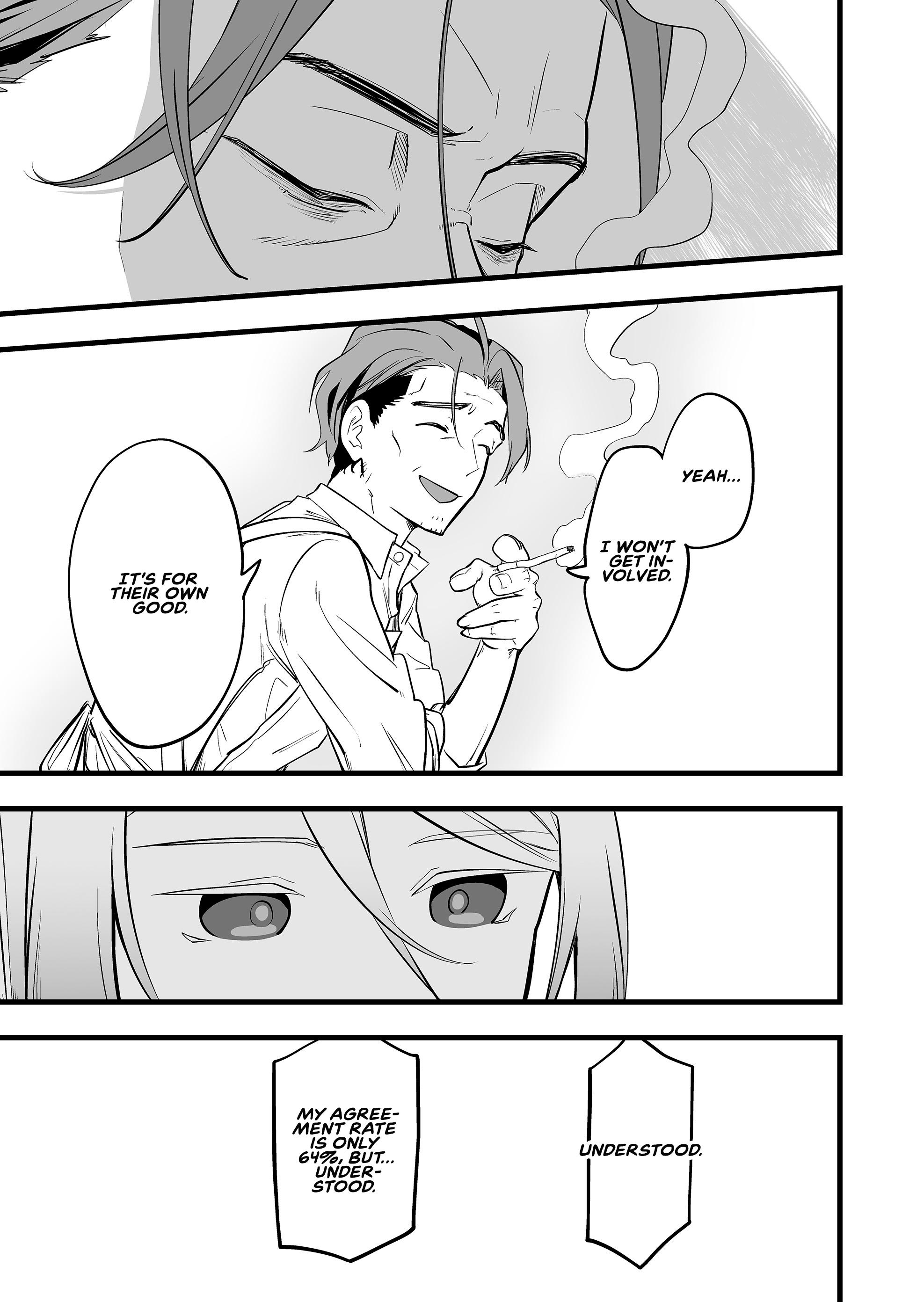 Halaman dari "Ano Toki Tasukete Itadaita Monster Musume desu." Isekai Ossan Kyoushi Totsuzen no Moteki ni Konwaku suru Chapter 35