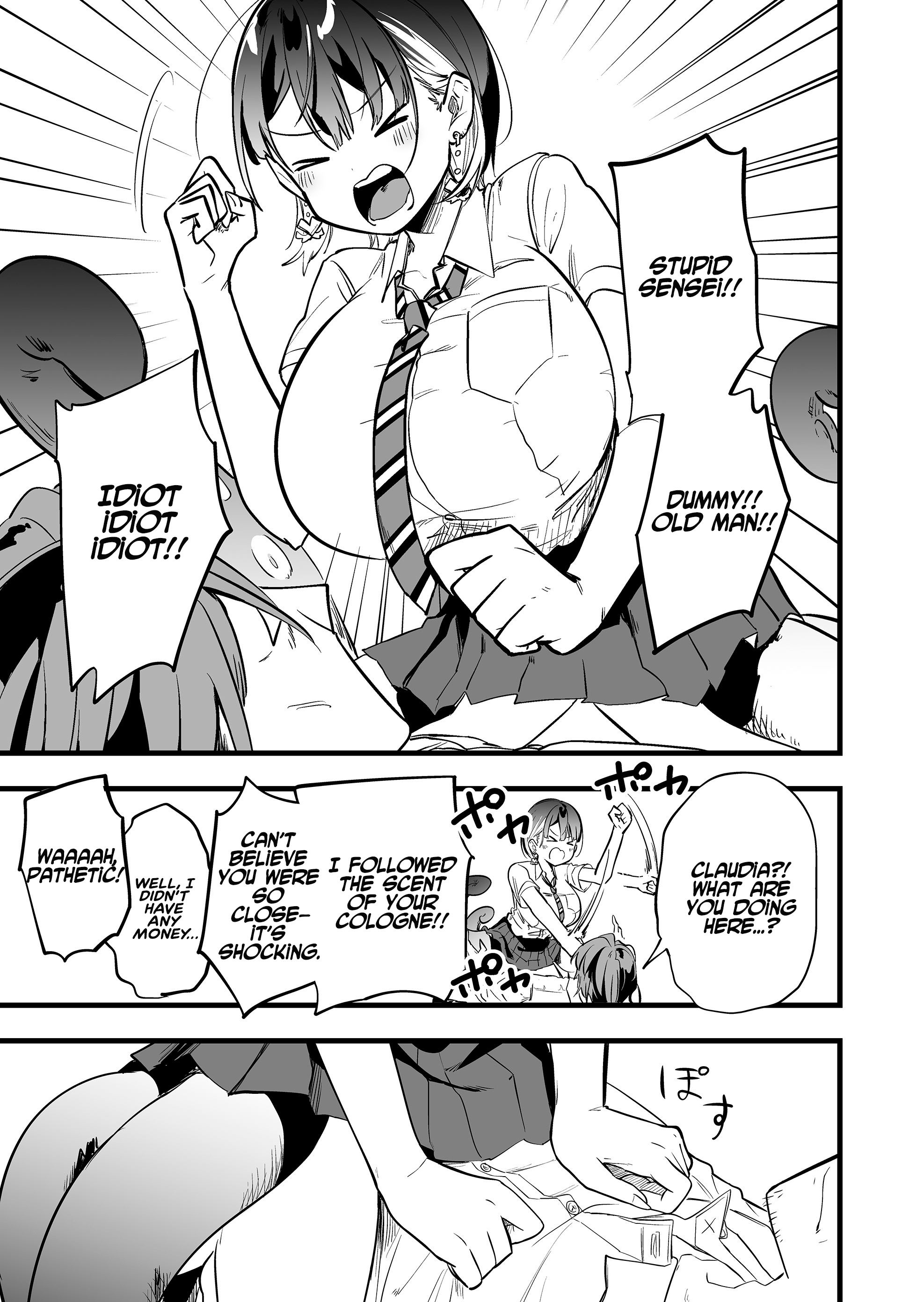 Halaman dari "Ano Toki Tasukete Itadaita Monster Musume desu." Isekai Ossan Kyoushi Totsuzen no Moteki ni Konwaku suru Chapter 35