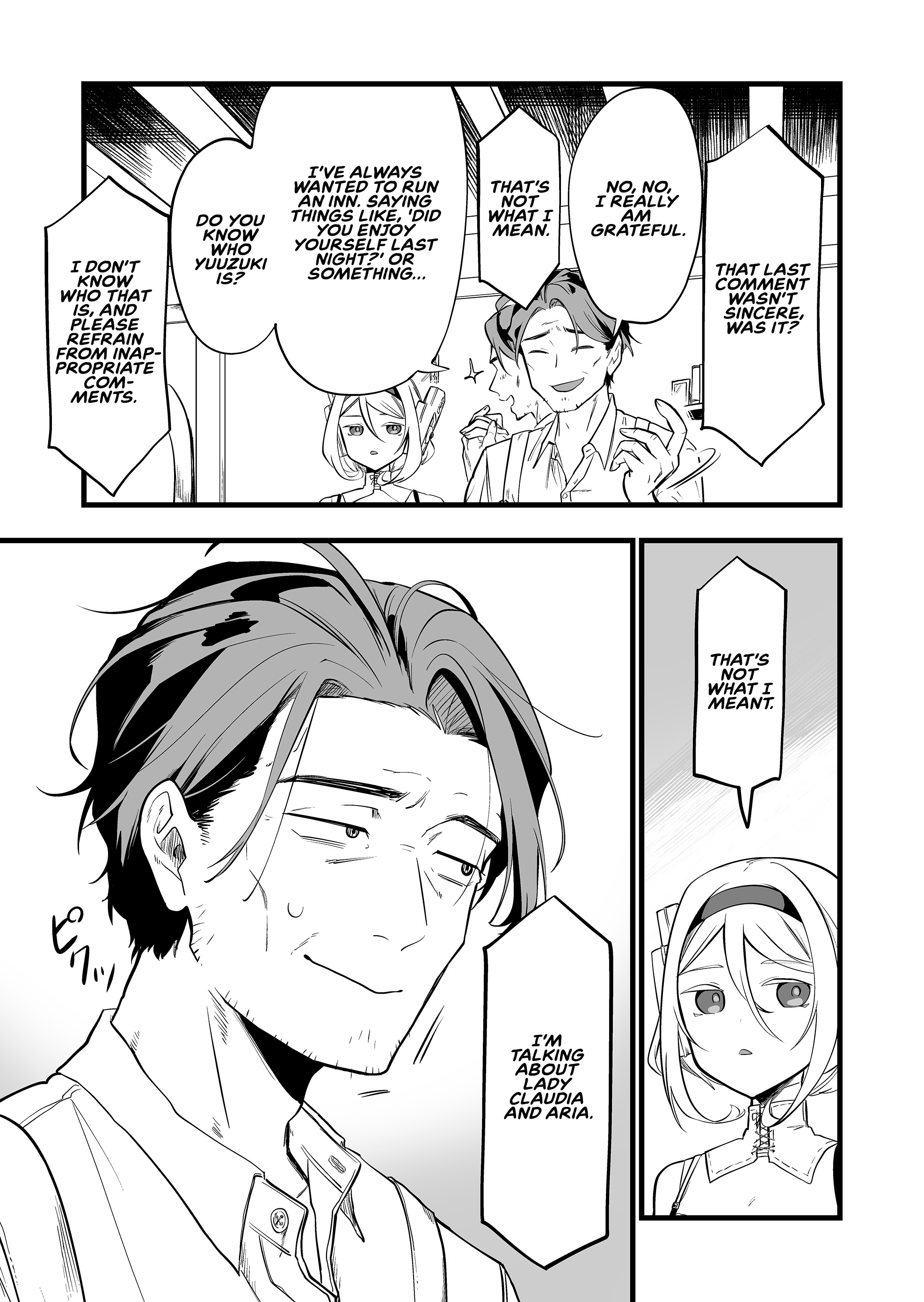 Halaman dari "Ano Toki Tasukete Itadaita Monster Musume desu." Isekai Ossan Kyoushi Totsuzen no Moteki ni Konwaku suru Chapter 35