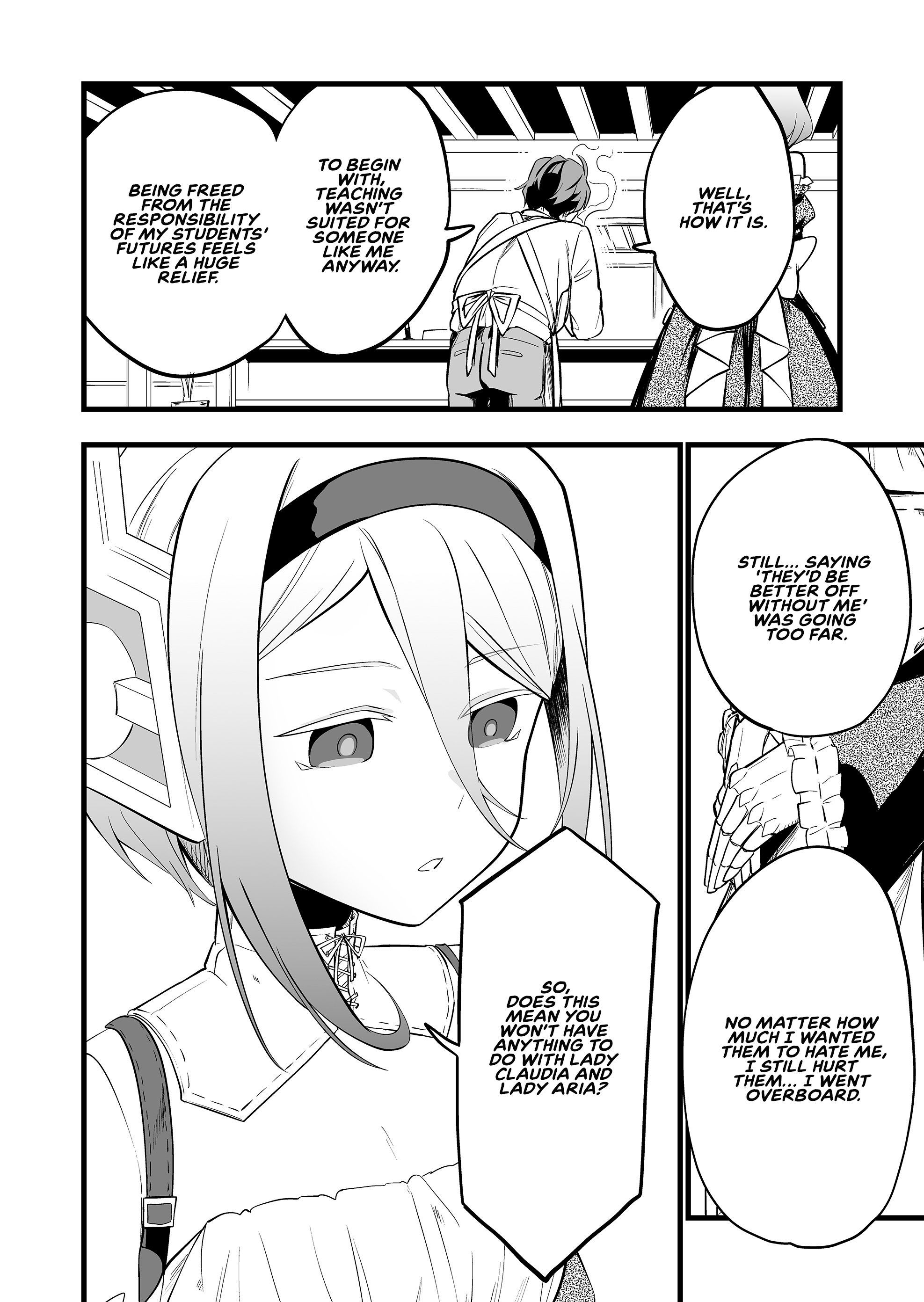 Halaman dari "Ano Toki Tasukete Itadaita Monster Musume desu." Isekai Ossan Kyoushi Totsuzen no Moteki ni Konwaku suru Chapter 35