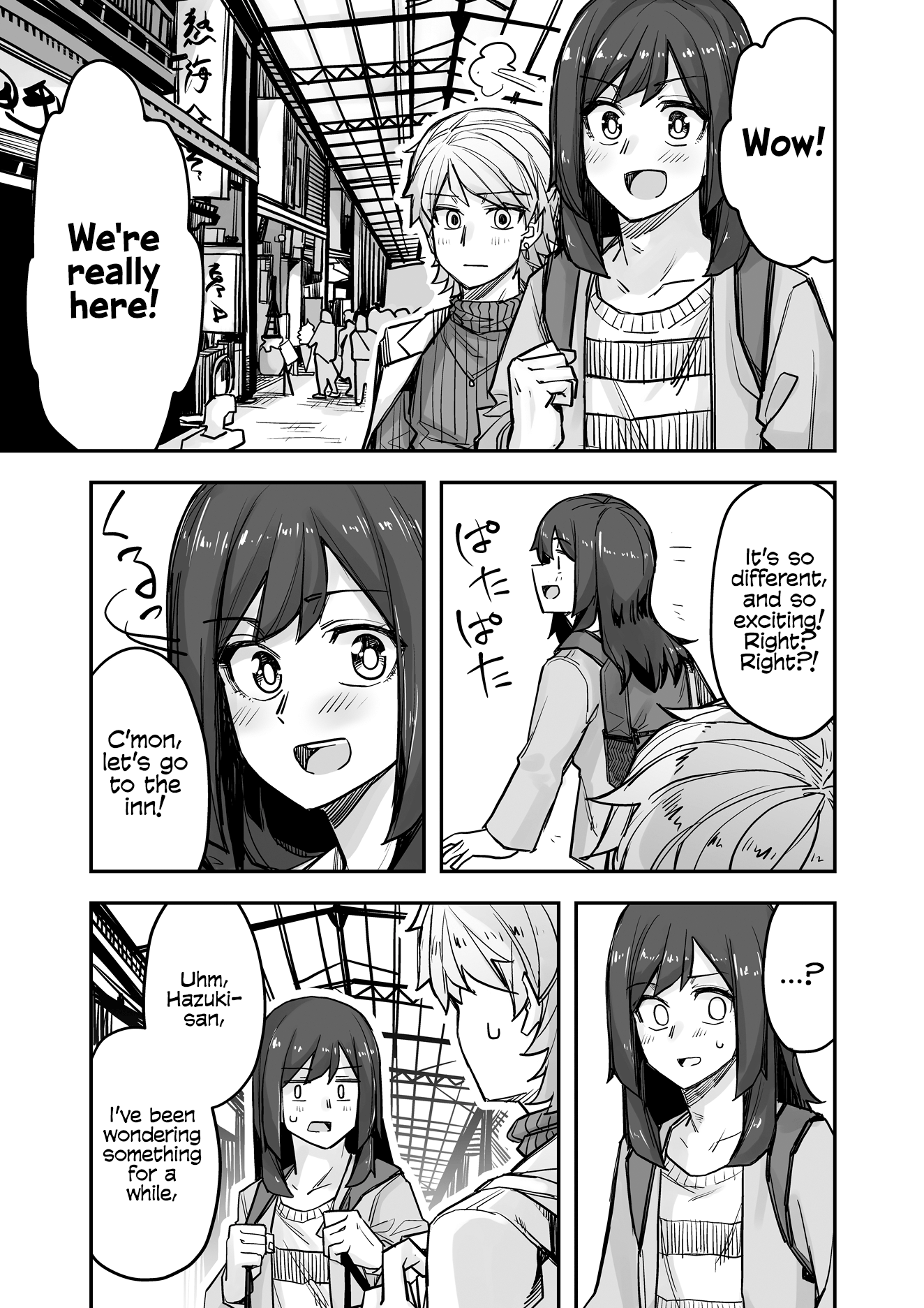 Halaman dari Ikemen Joshi to Josou Danshi Chapter 80