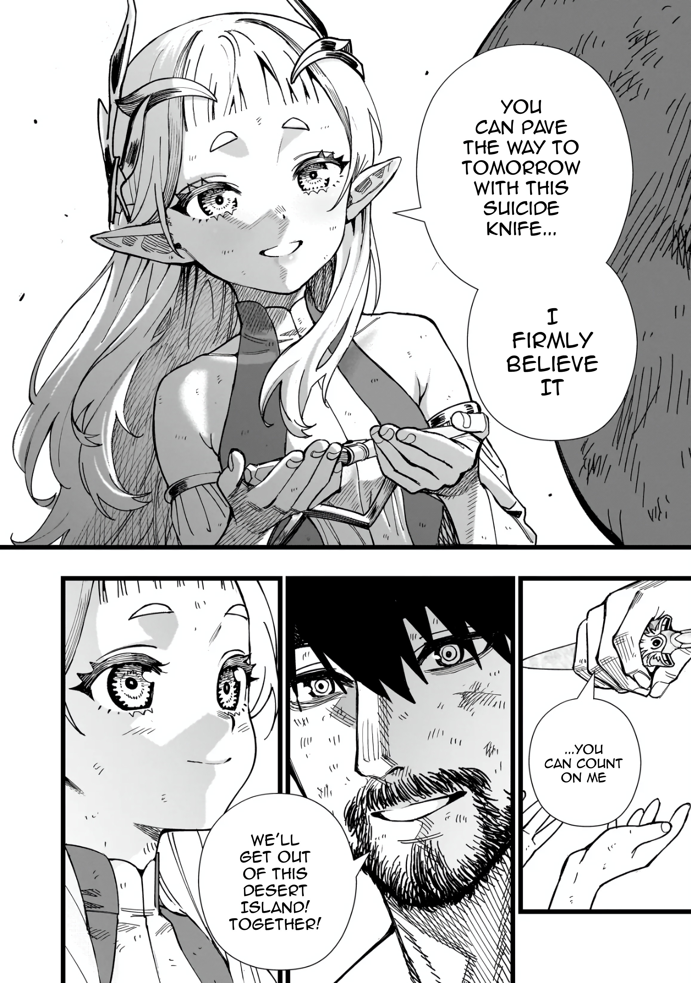 Halaman dari Senki Survival Saga -Isekai no Unmei o Kaketa Mujintou Fujun Iseikouyuu- Chapter 7