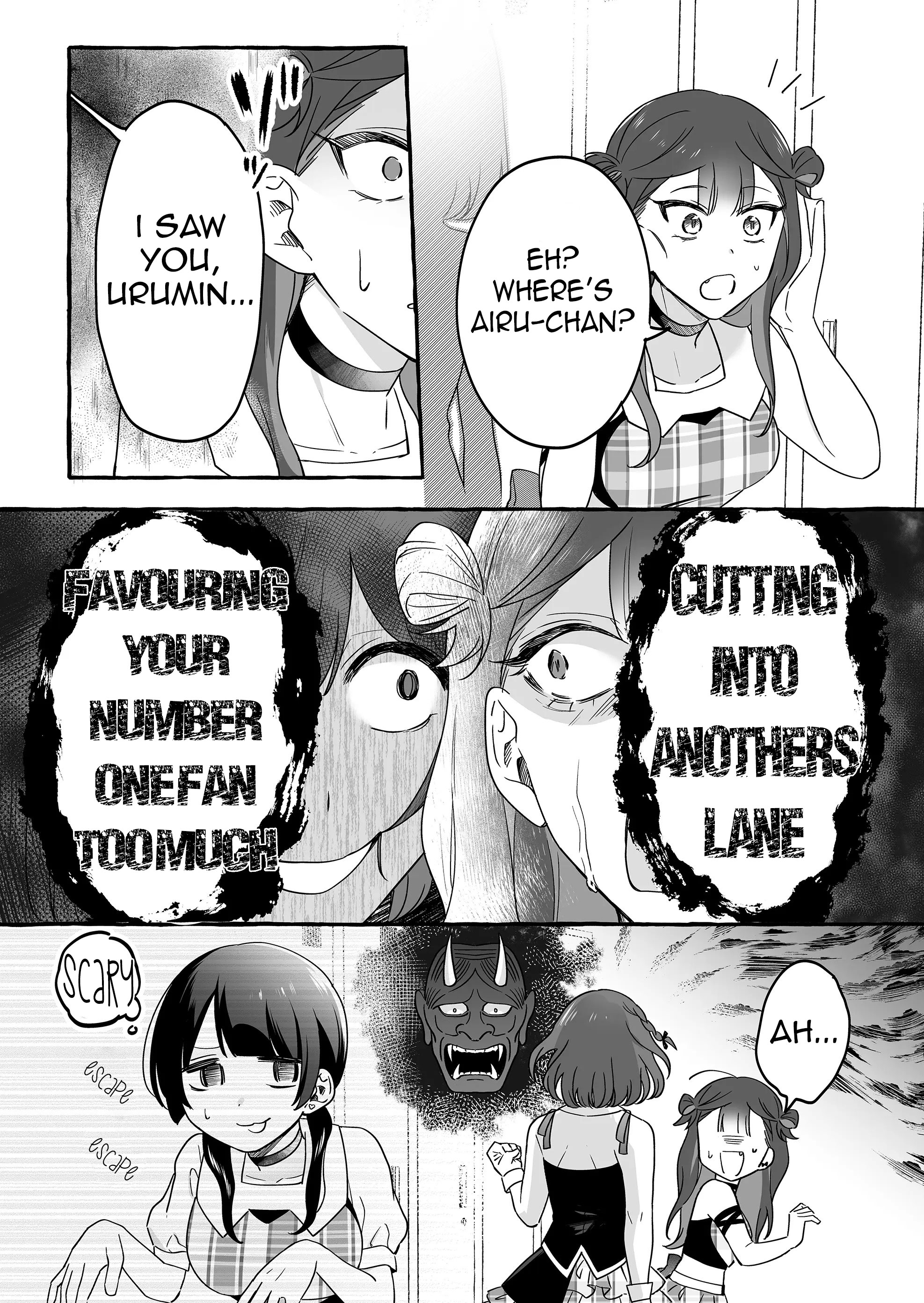 Halaman dari Damedol to Sekai ni Hitori Dake no Fan Chapter 20