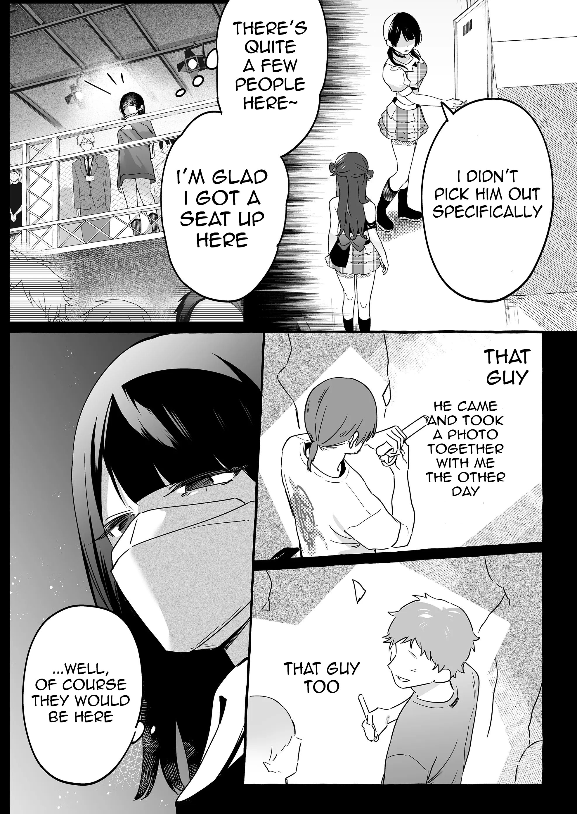 Halaman dari Damedol to Sekai ni Hitori Dake no Fan Chapter 20