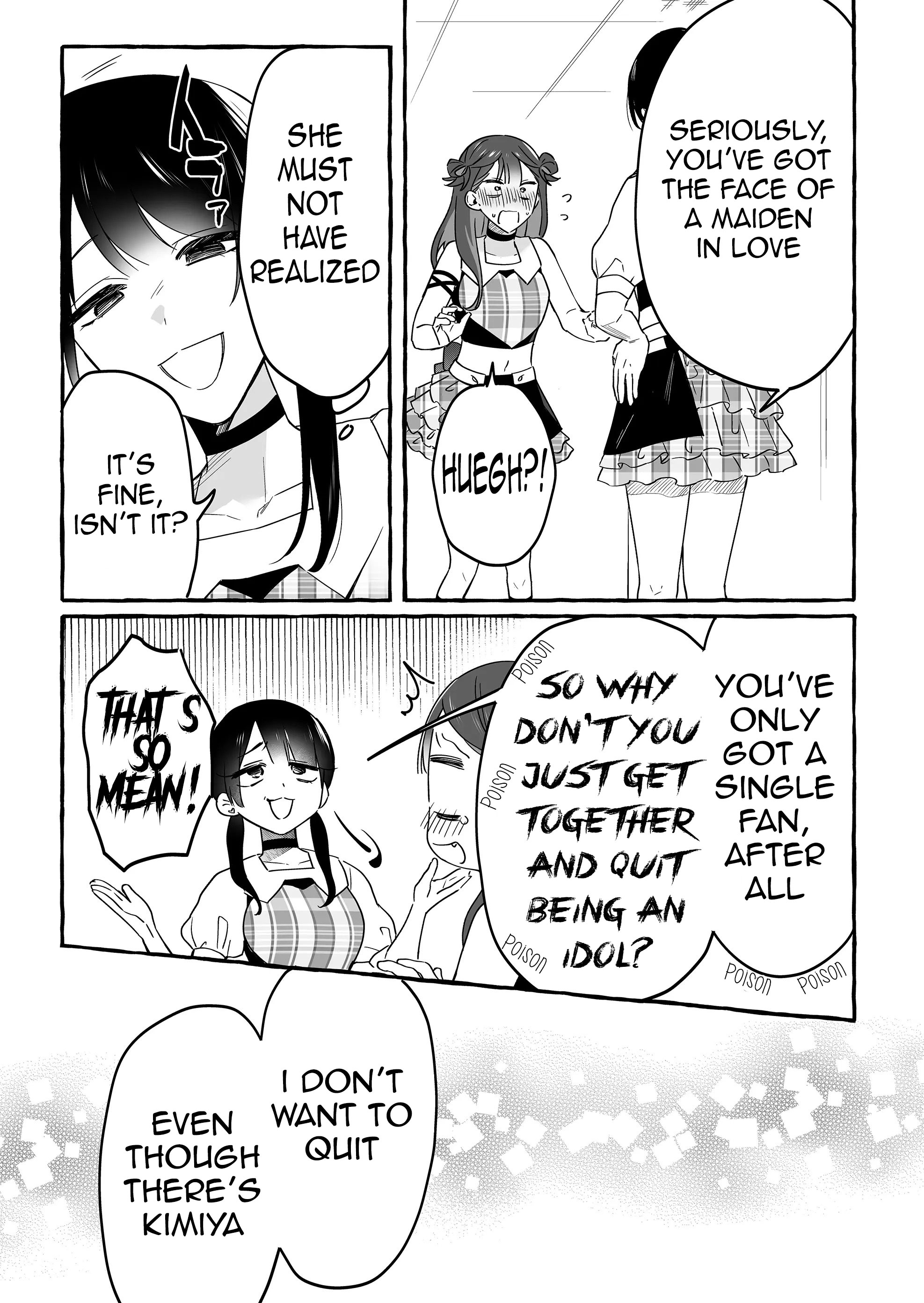Halaman dari Damedol to Sekai ni Hitori Dake no Fan Chapter 20