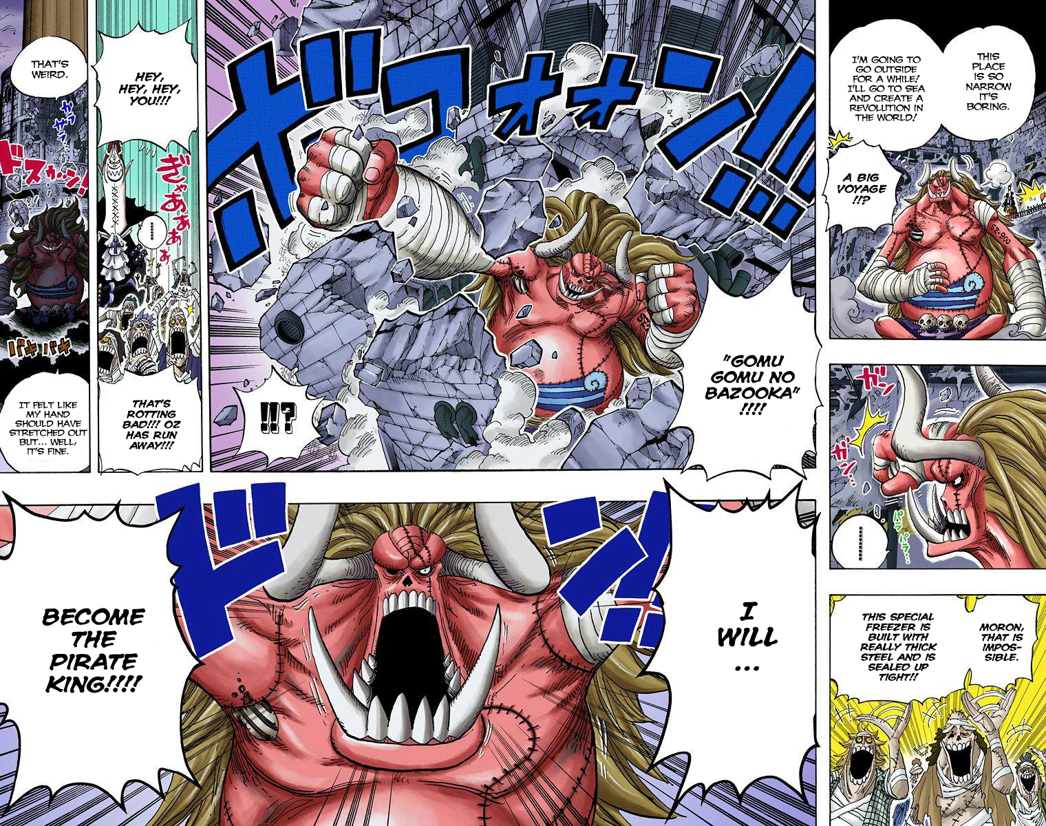 Halaman dari One Piece (Official Colored) Chapter 458