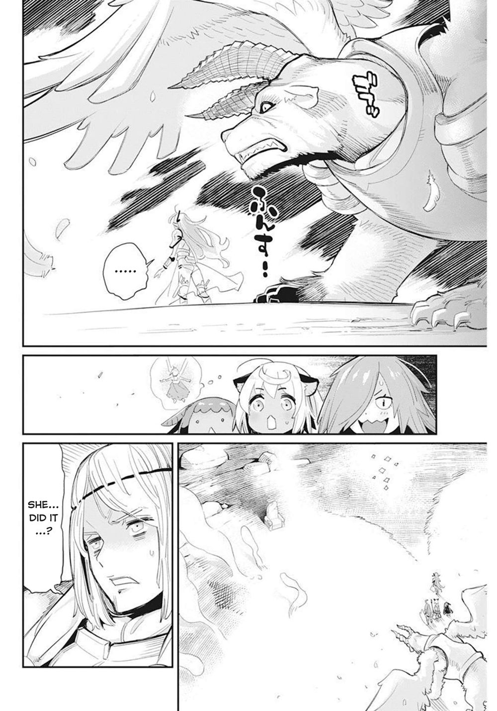 Halaman dari S-Rank Monster no "Behemoth" Dakedo, Neko to Machigawarete Elf Musume no Pet to Shite Kurashitemasu Chapter 51