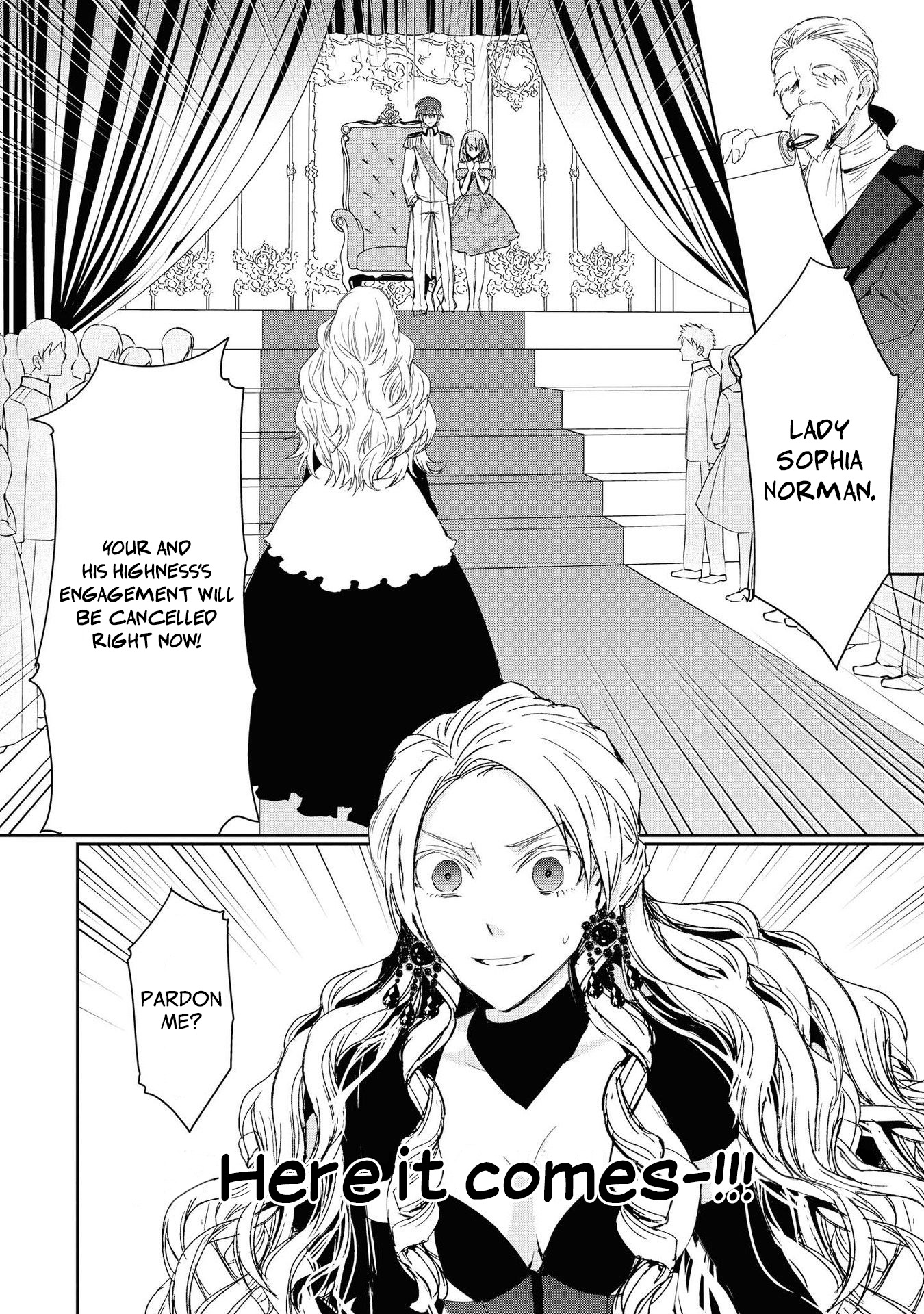 Halaman dari Though I May Be a Villainess, I'll Show You I Can Obtain Happiness! Chapter 3