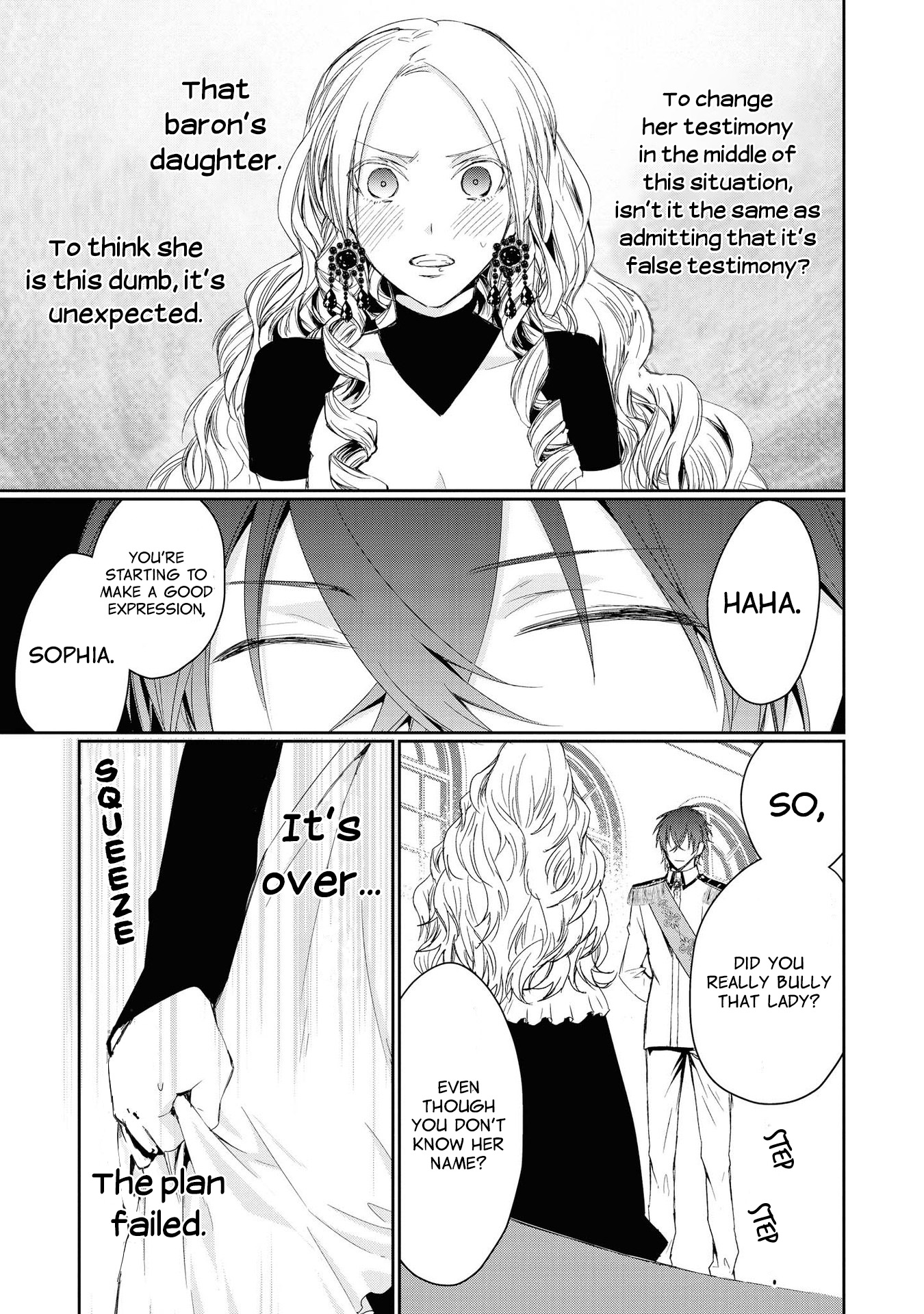 Halaman dari Though I May Be a Villainess, I'll Show You I Can Obtain Happiness! Chapter 3