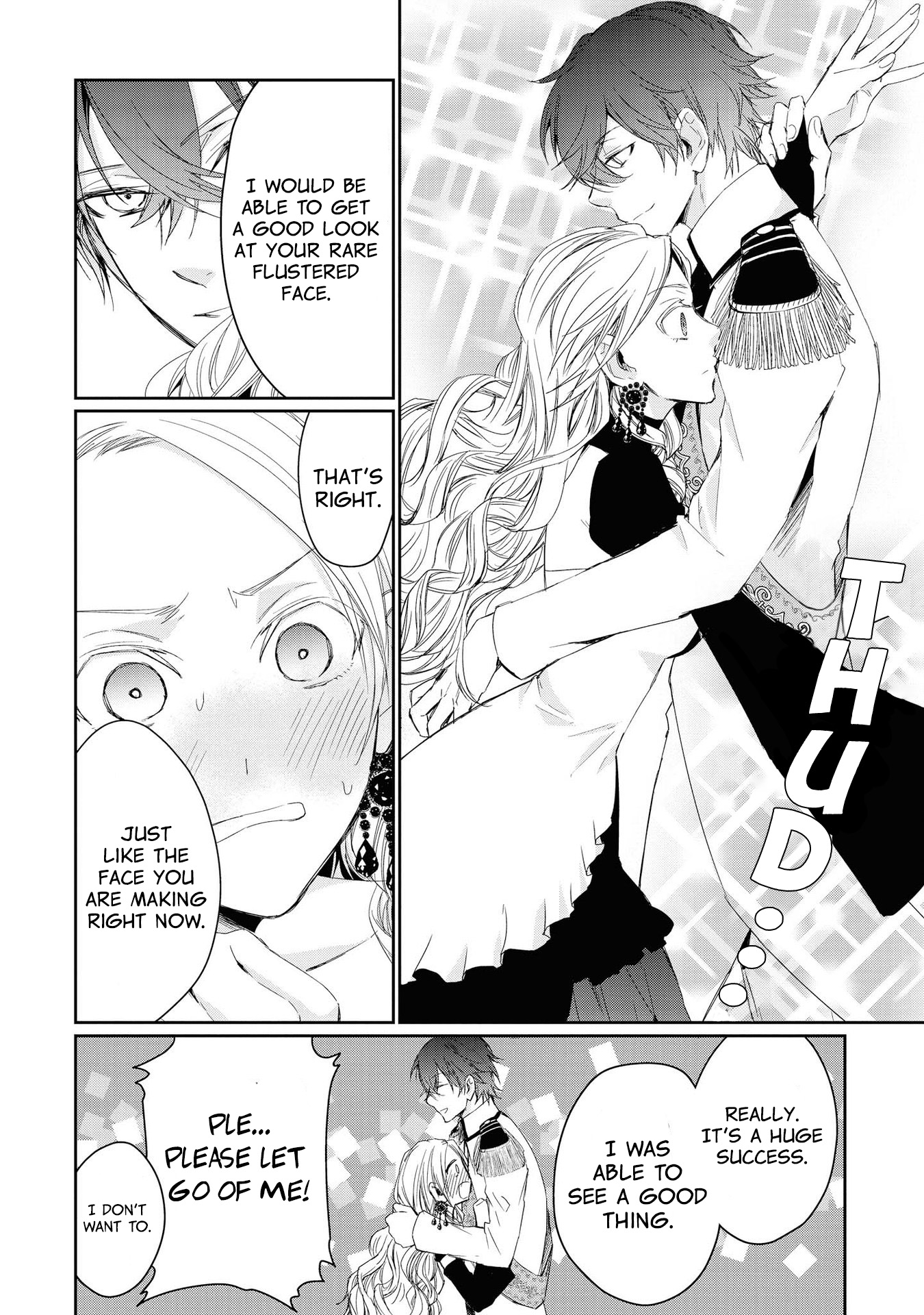 Halaman dari Though I May Be a Villainess, I'll Show You I Can Obtain Happiness! Chapter 3