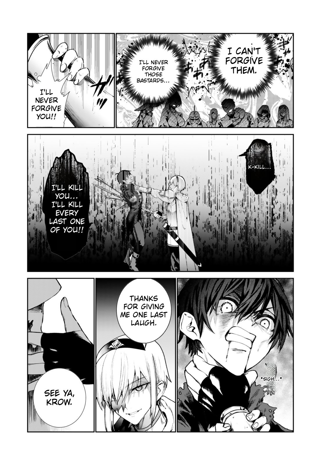 Nakama ni Uragirare Shokei Sareta Necromancer, Undead-ka Shiteita Eiyuu 10000-nin o Sosei shi Saikyou no Oukoku o Tsukuri Fukushuu o Kaishi Suru: An'ei no Gyokuza ni Eirei o Tsudou Chapter 1 Page 20
