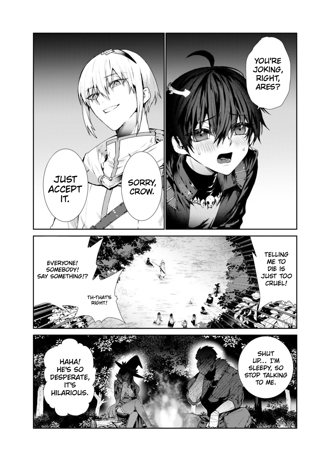 Nakama ni Uragirare Shokei Sareta Necromancer, Undead-ka Shiteita Eiyuu 10000-nin o Sosei shi Saikyou no Oukoku o Tsukuri Fukushuu o Kaishi Suru: An'ei no Gyokuza ni Eirei o Tsudou Chapter 1 Page 3