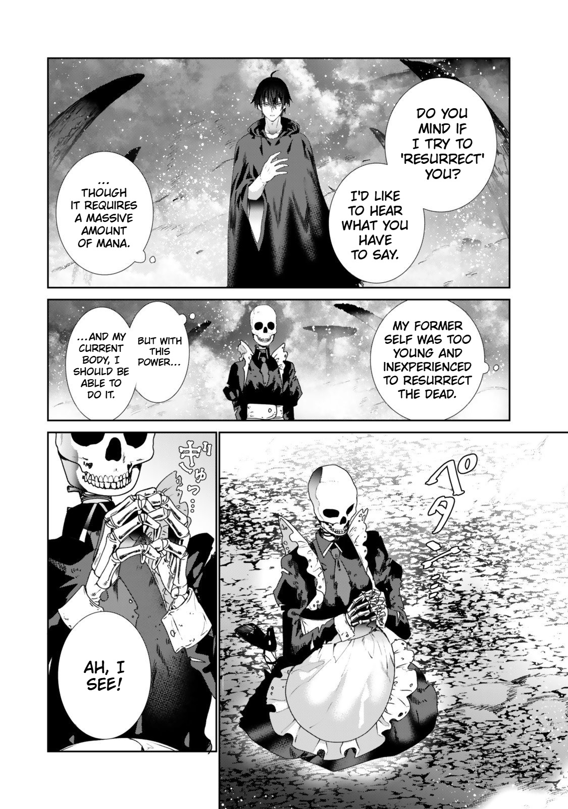 Nakama ni Uragirare Shokei Sareta Necromancer, Undead-ka Shiteita Eiyuu 10000-nin o Sosei shi Saikyou no Oukoku o Tsukuri Fukushuu o Kaishi Suru: An'ei no Gyokuza ni Eirei o Tsudou Chapter 1 Page 36
