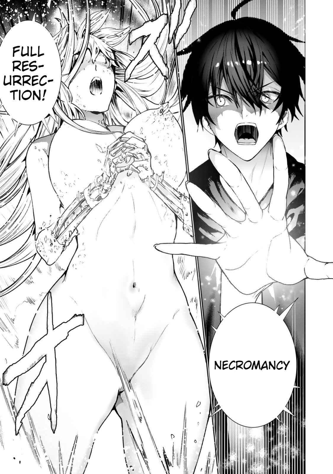 Nakama ni Uragirare Shokei Sareta Necromancer, Undead-ka Shiteita Eiyuu 10000-nin o Sosei shi Saikyou no Oukoku o Tsukuri Fukushuu o Kaishi Suru: An'ei no Gyokuza ni Eirei o Tsudou Chapter 1 Page 37