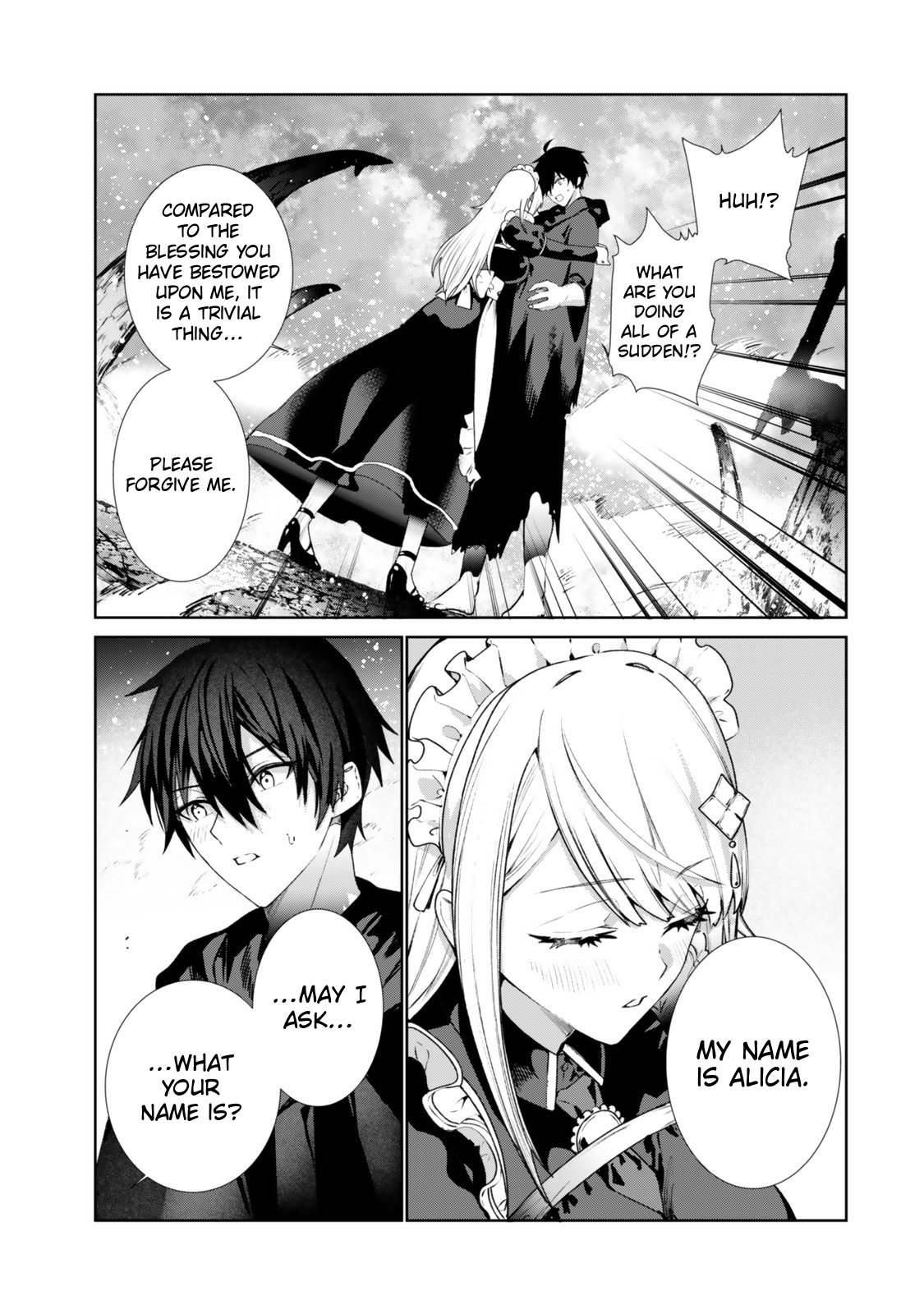 Nakama ni Uragirare Shokei Sareta Necromancer, Undead-ka Shiteita Eiyuu 10000-nin o Sosei shi Saikyou no Oukoku o Tsukuri Fukushuu o Kaishi Suru: An'ei no Gyokuza ni Eirei o Tsudou Chapter 1 Page 41