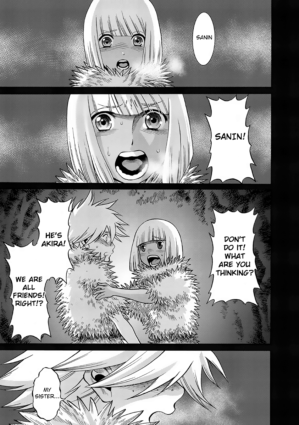 Halaman dari Dance in the Vampire Bund A.S.O. Chapter 22