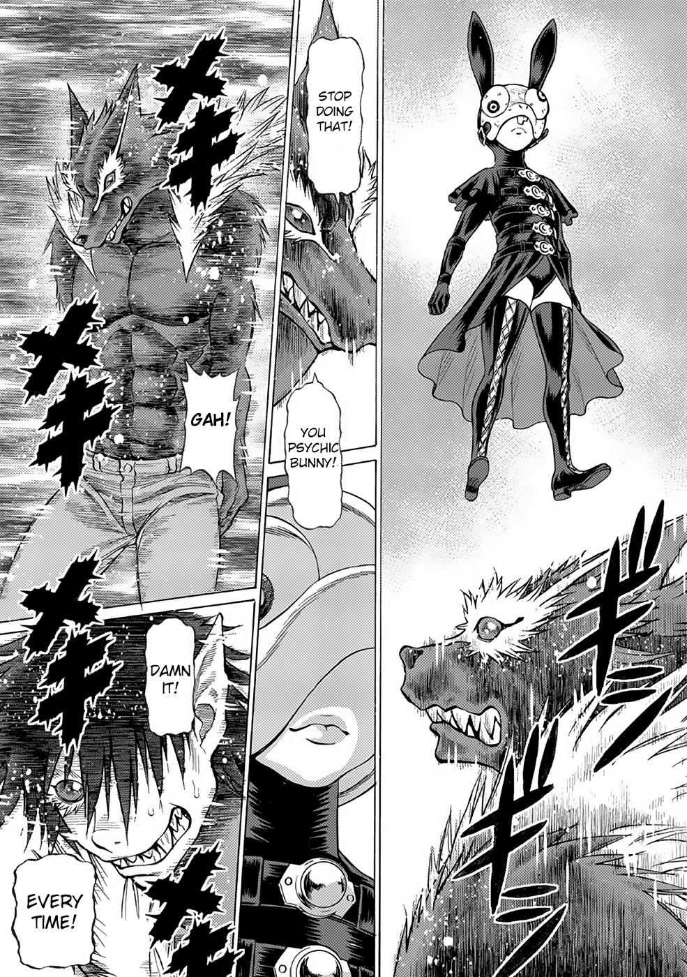 Halaman dari Dance in the Vampire Bund A.S.O. Chapter 22