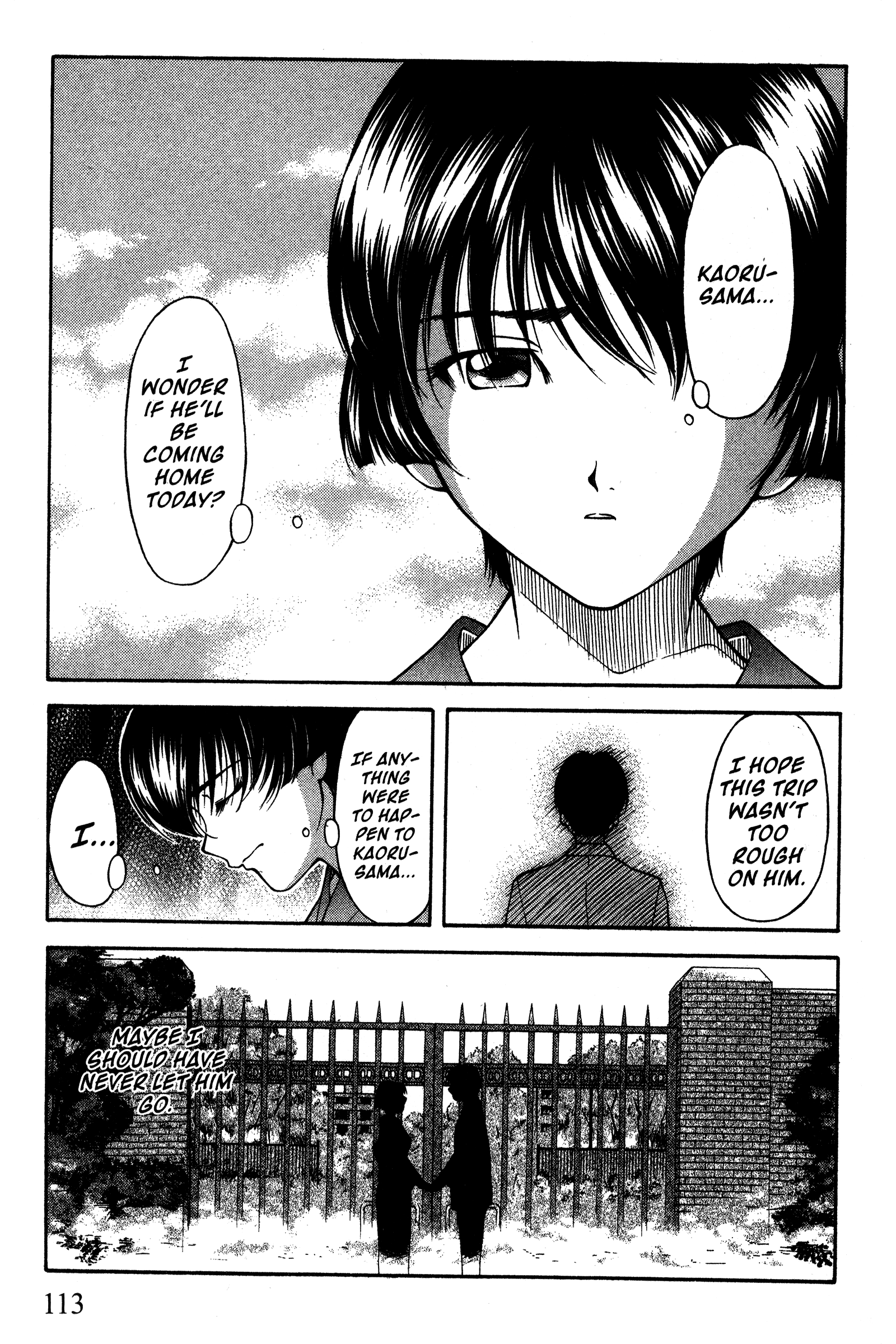 Halaman dari Ai Yori Aoshi Chapter 90