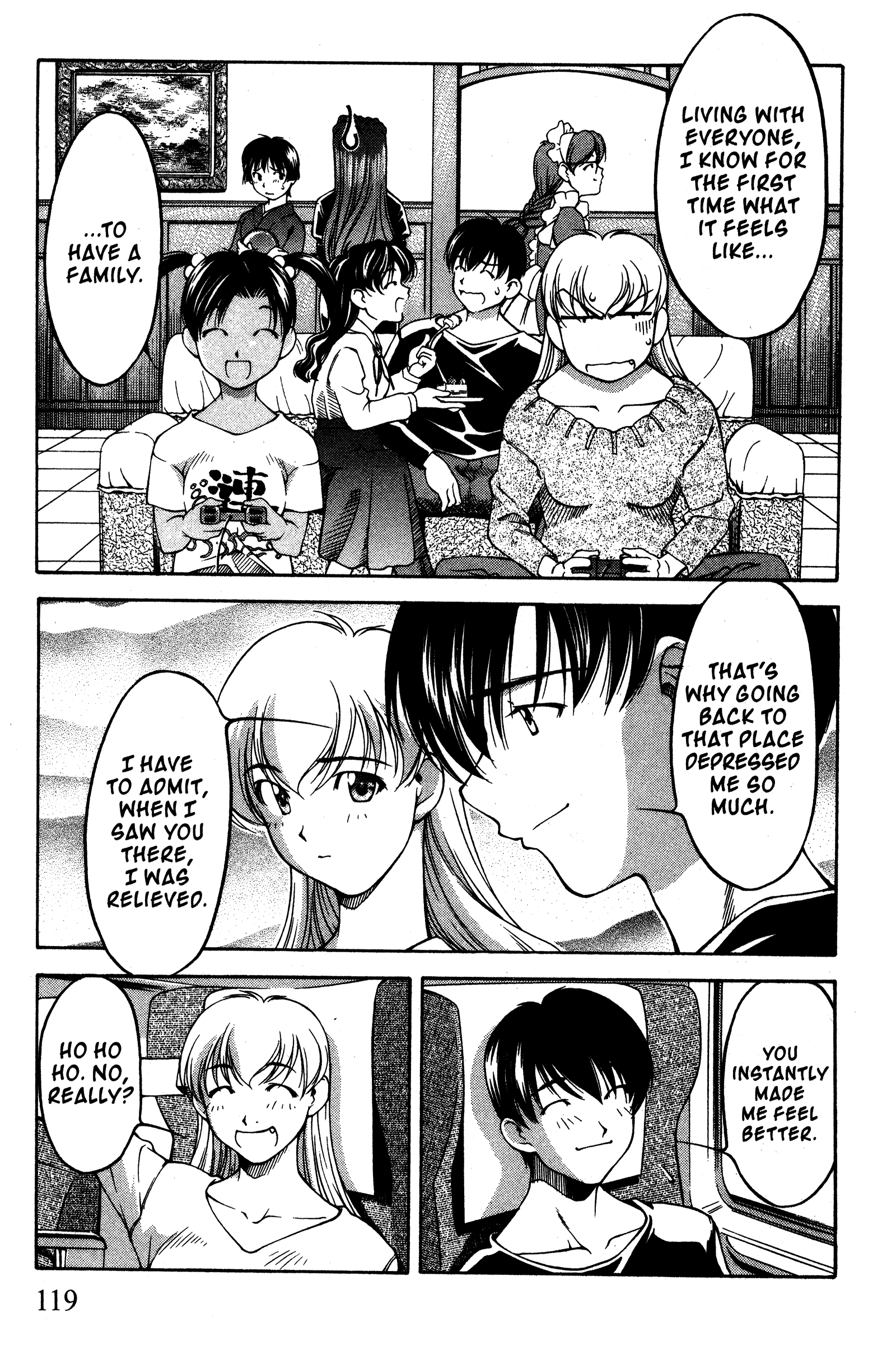 Halaman dari Ai Yori Aoshi Chapter 90