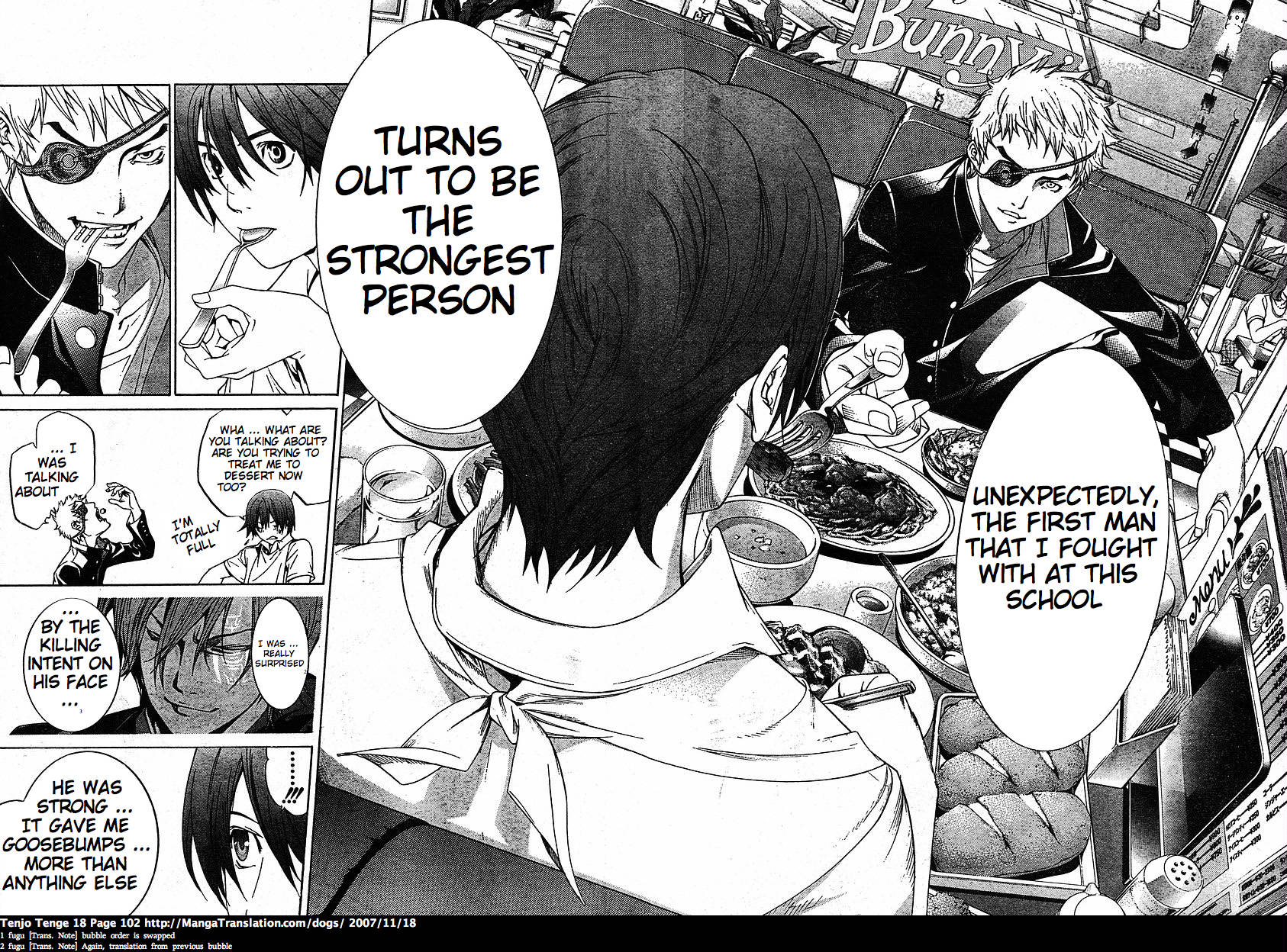 Halaman dari Tenjou Tenge Chapter 109