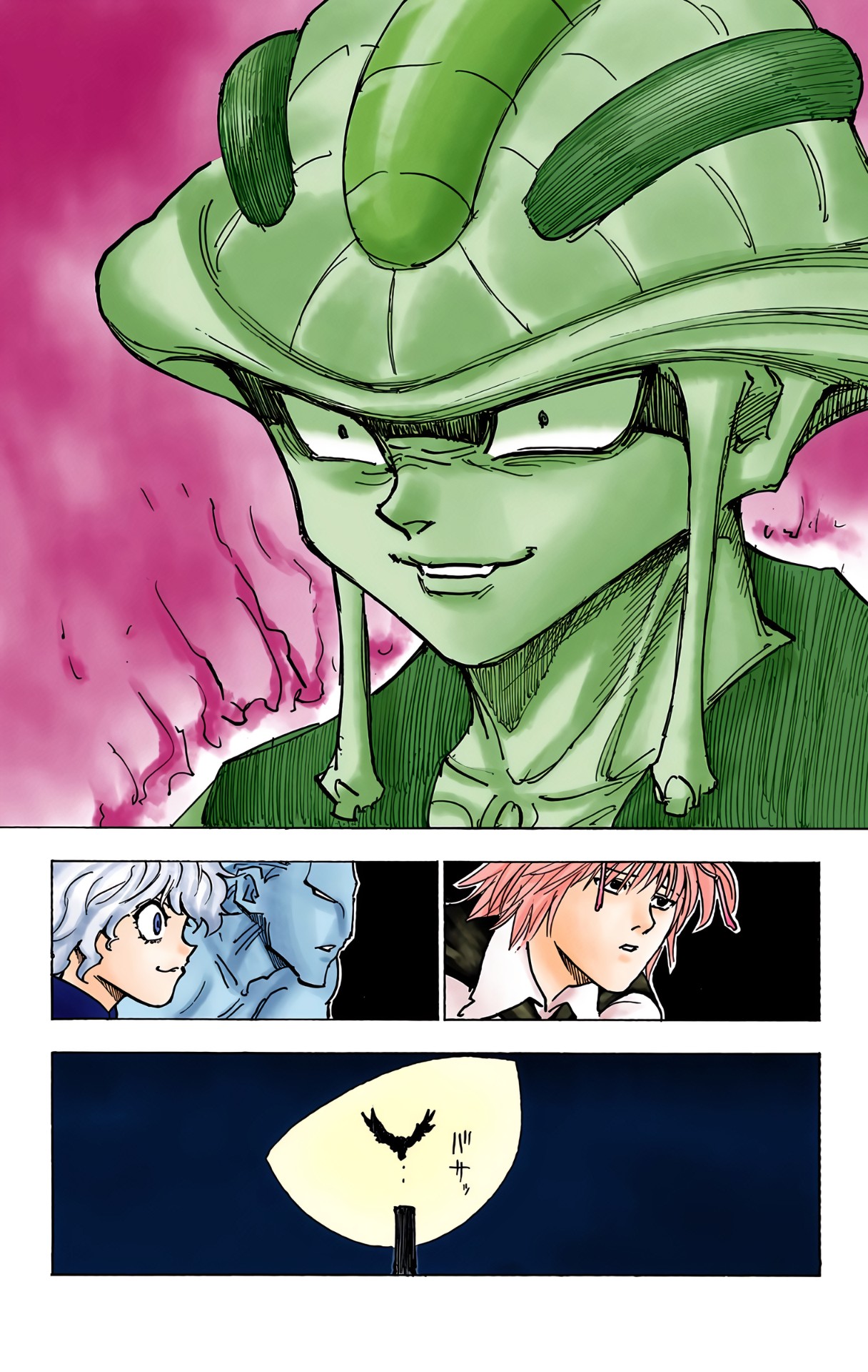 Halaman dari HUNTER x HUNTER (Official Colored) Chapter 257