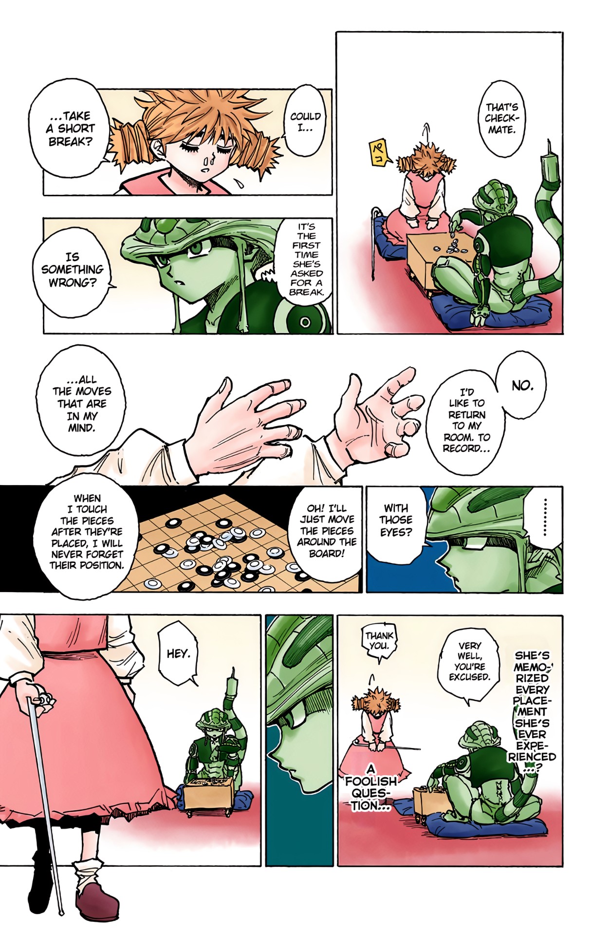 Halaman dari HUNTER x HUNTER (Official Colored) Chapter 257