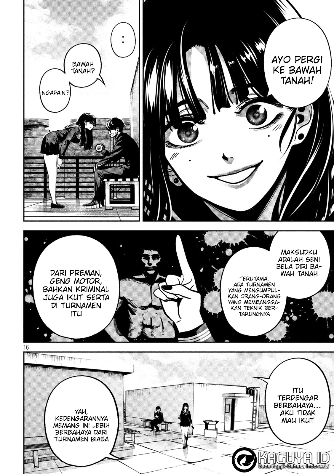 Bouryoku Banzai Chapter 15 - halaman 17