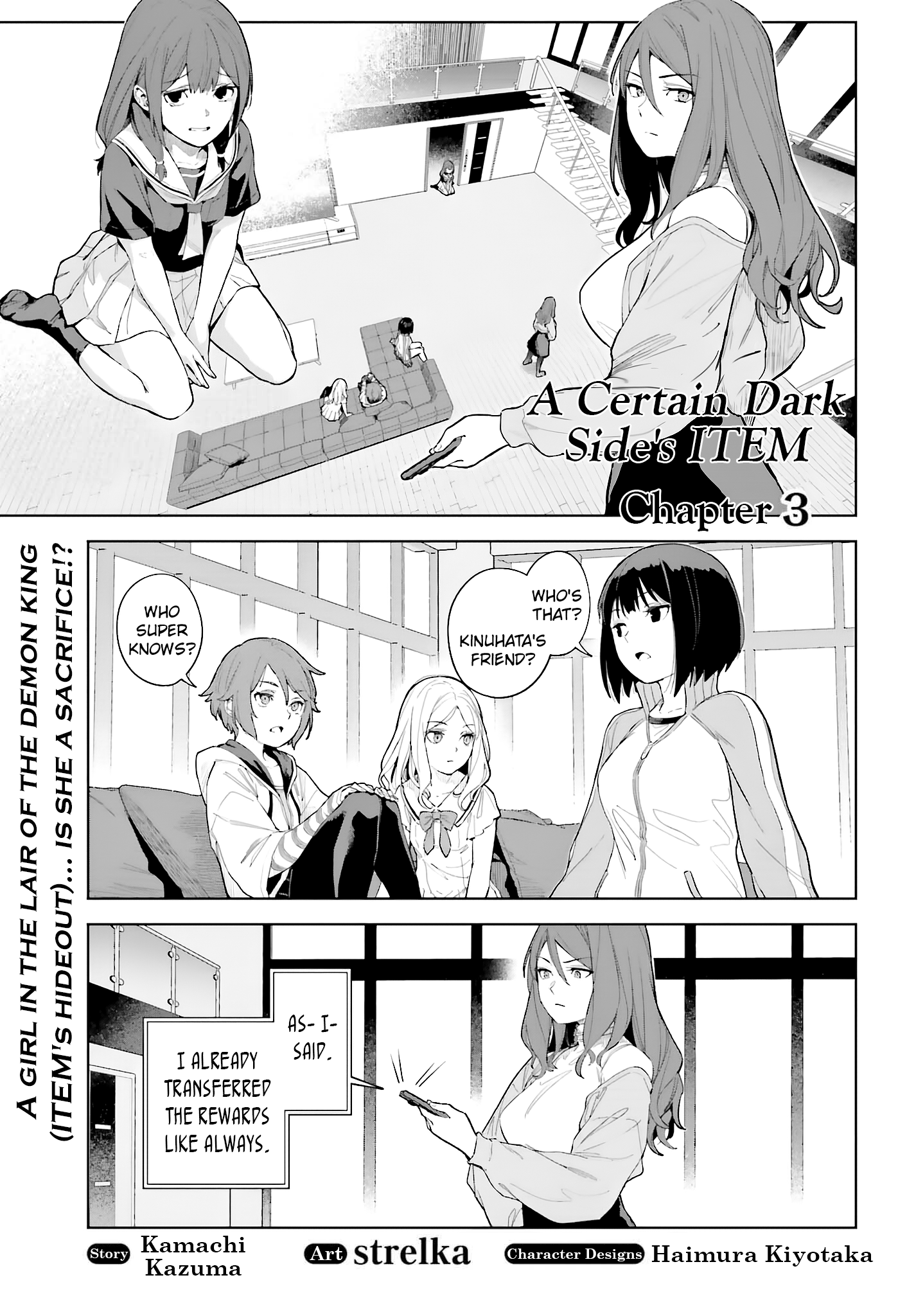 Halaman dari Toaru Anbu no ITEM Chapter 3